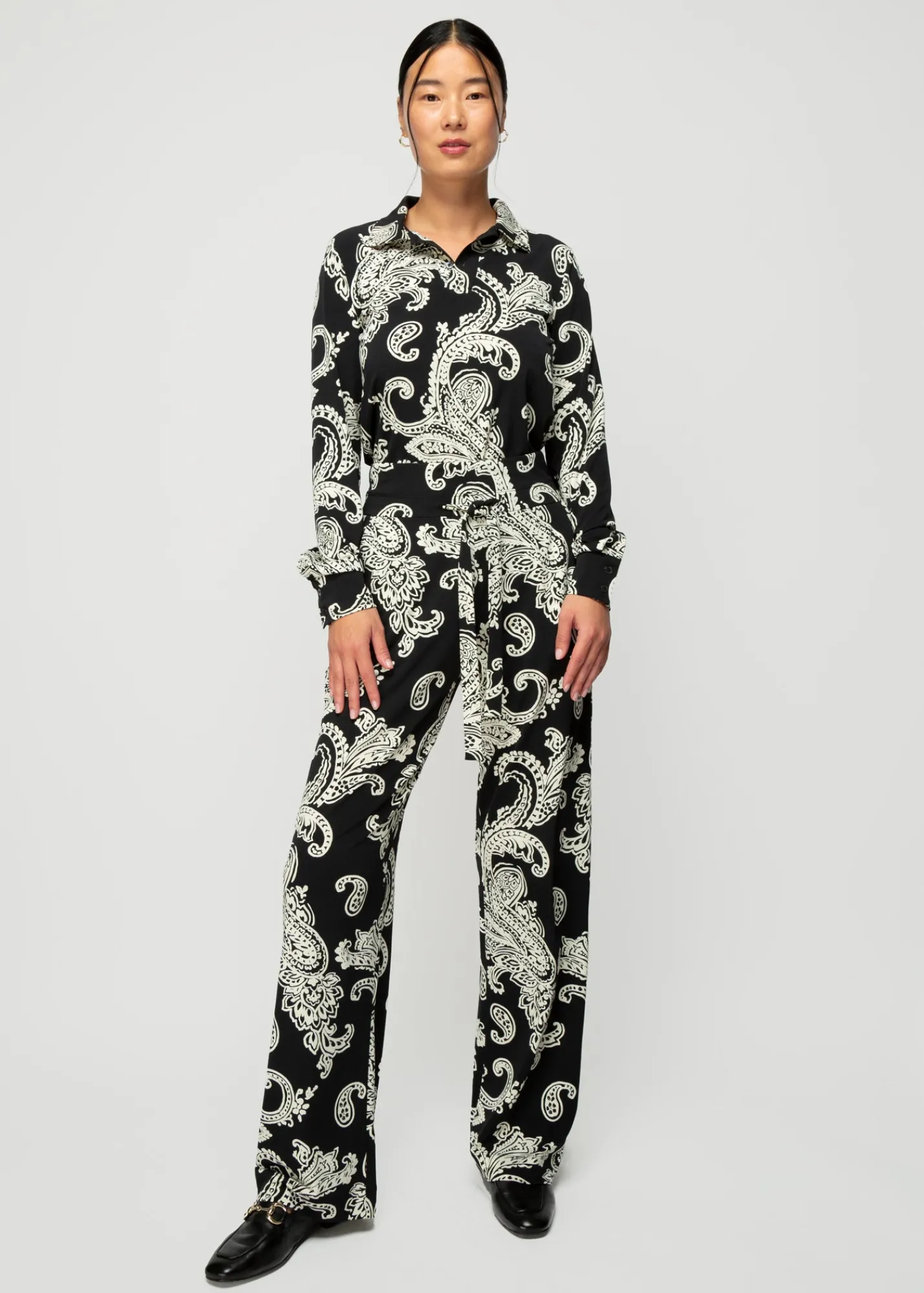 Broek Met Paisley Print*Vanilia Flash Sale