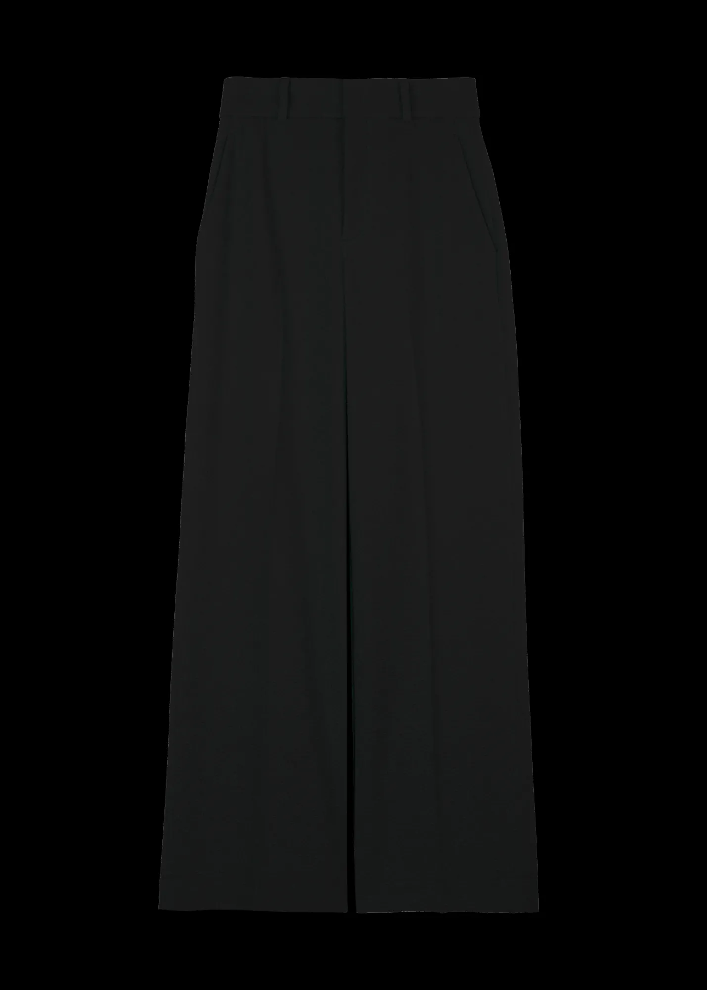 Crinkle Structuur Pantalon*Vanilia Fashion