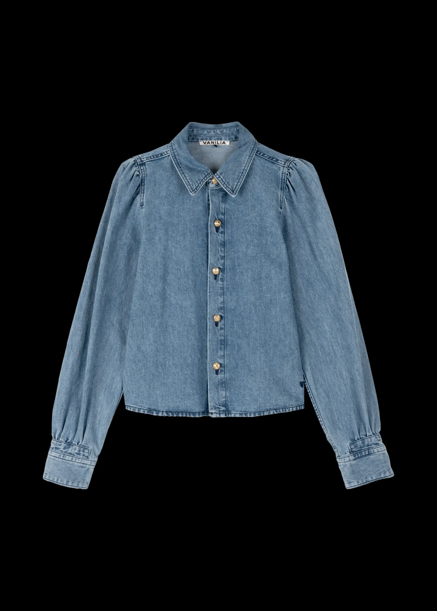 Denim Blouse*Vanilia Shop