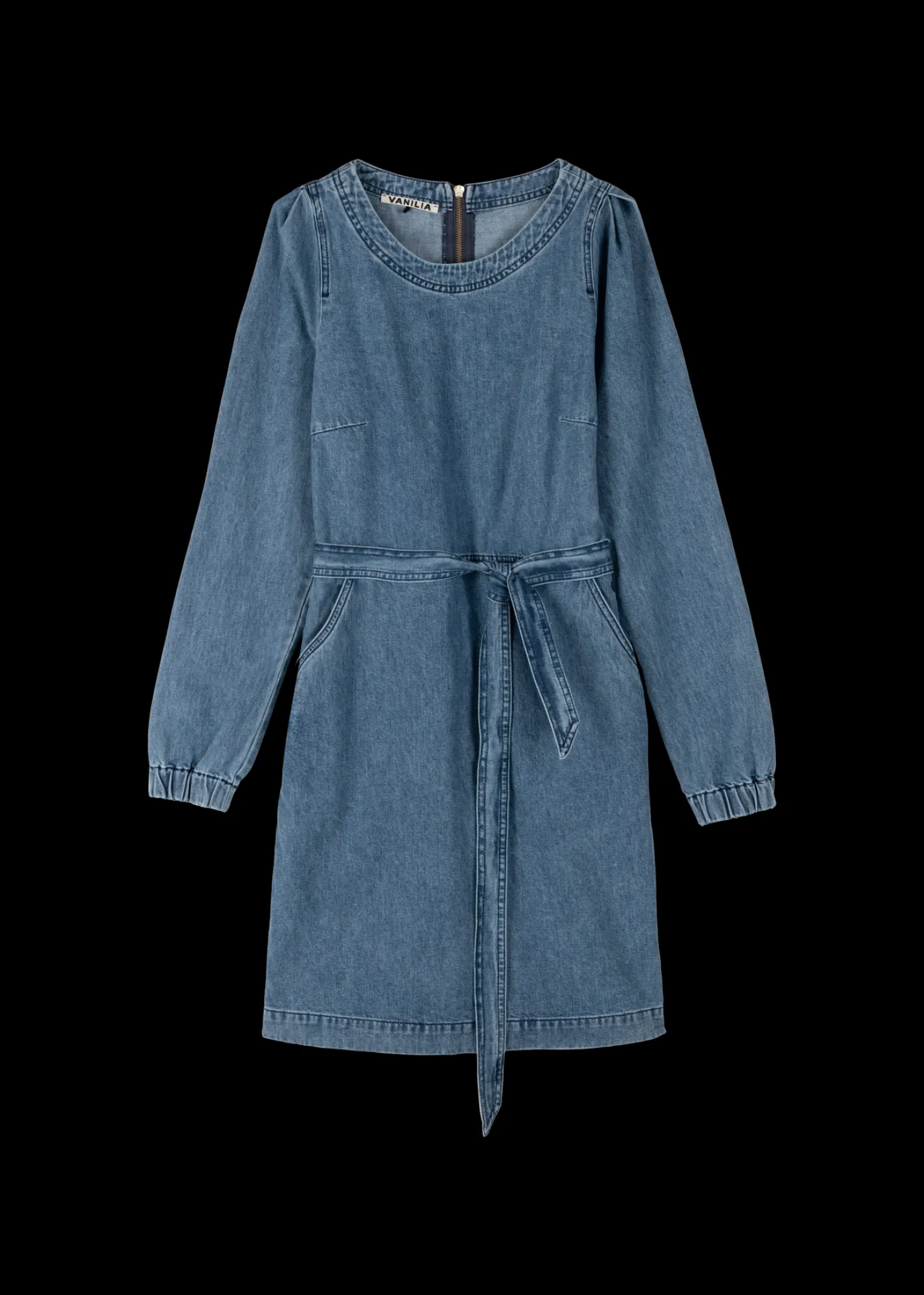 Denim Mini Jurk*Vanilia Shop