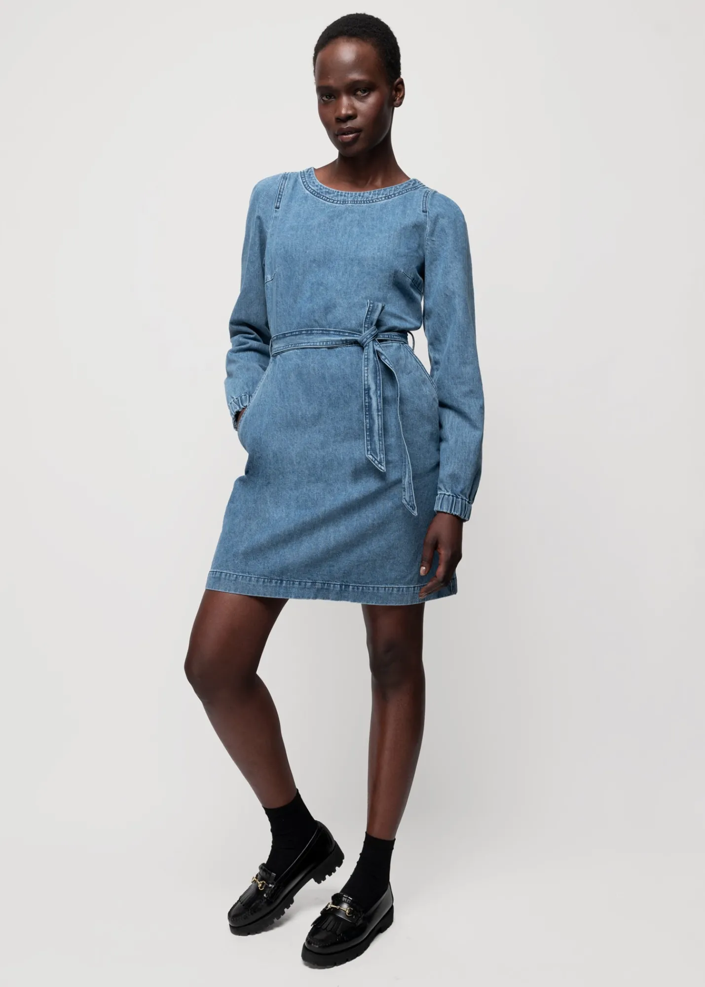 Denim Mini Jurk*Vanilia Shop