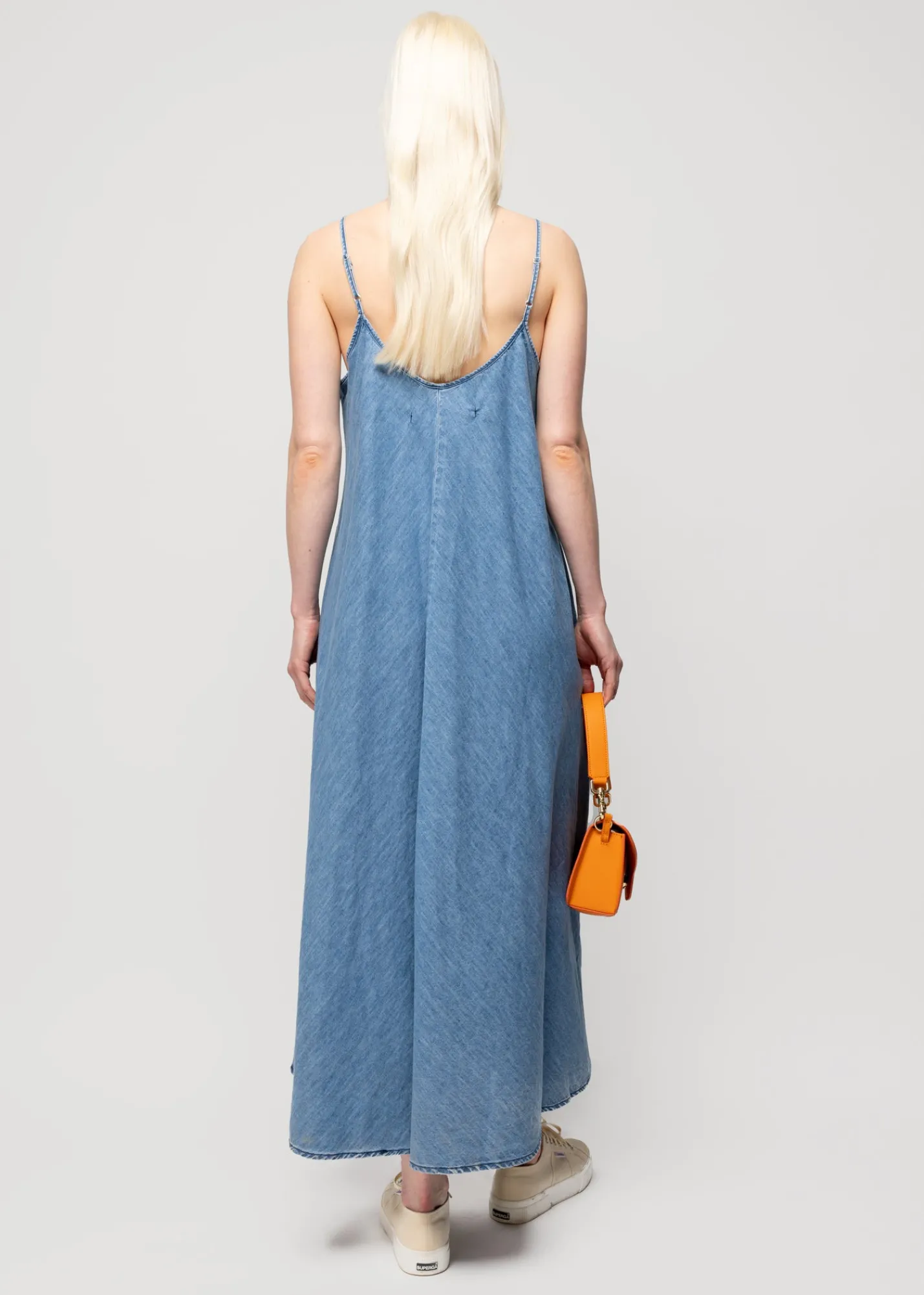 Denim Slip Dress*Vanilia Store