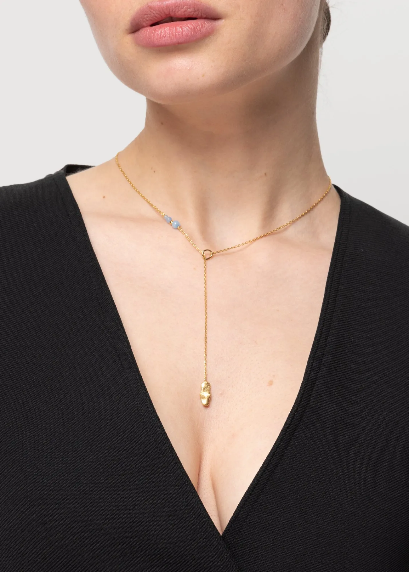 Enamel Ketting Blanca*Vanilia New