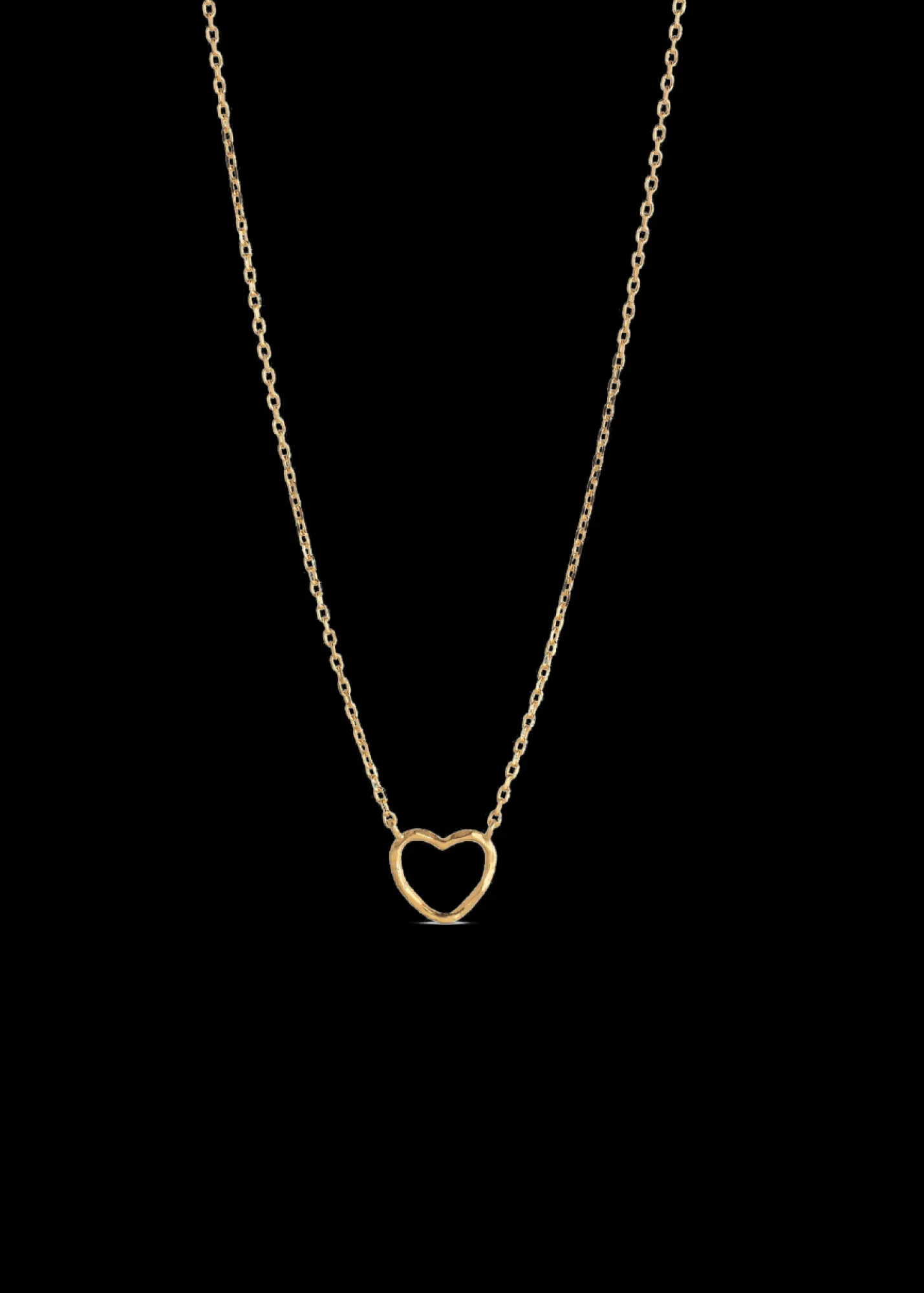 Enamel Ketting Organic Heart*Vanilia New