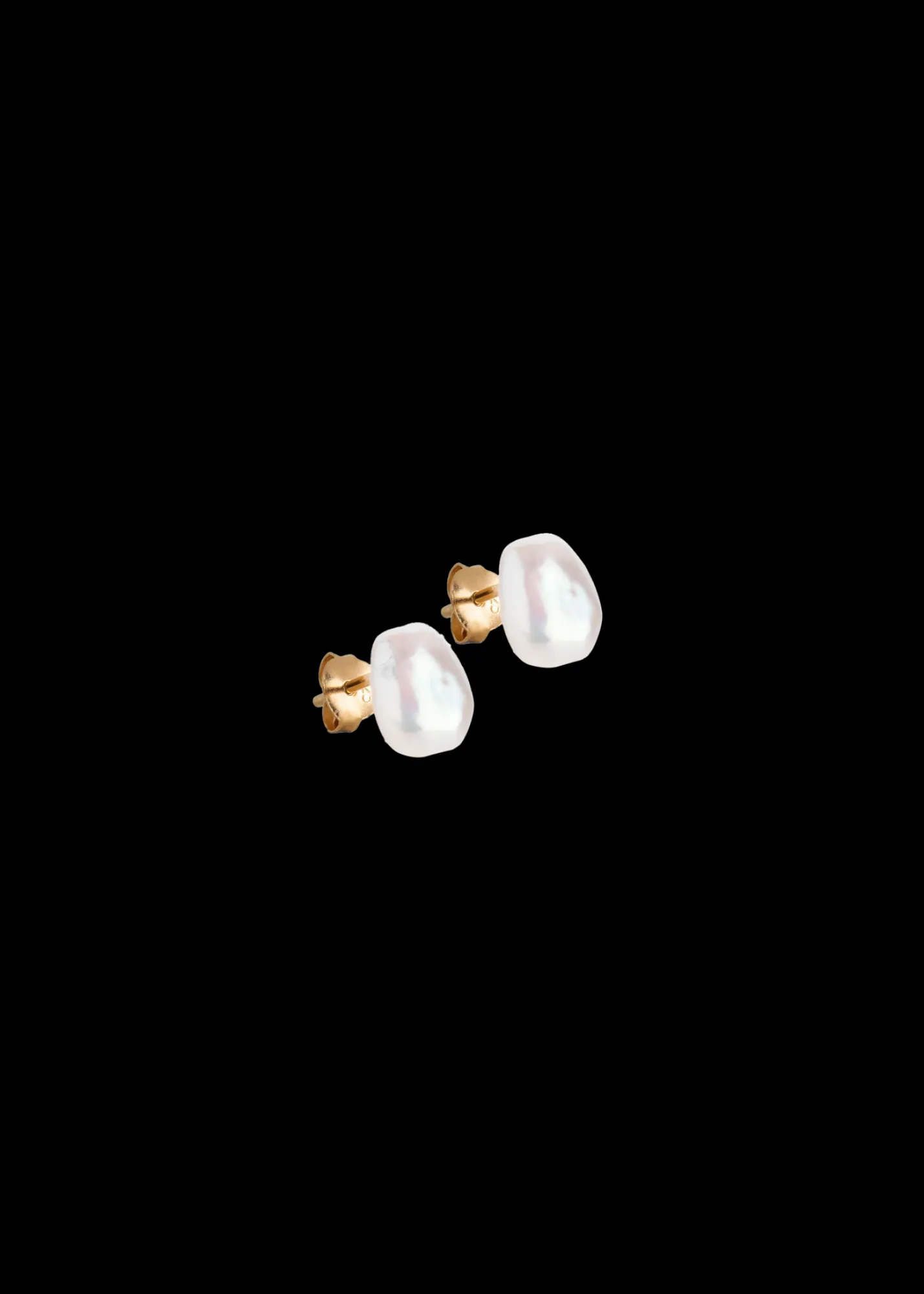 Enamel Oorbellen Baroque Pearl*Vanilia Hot