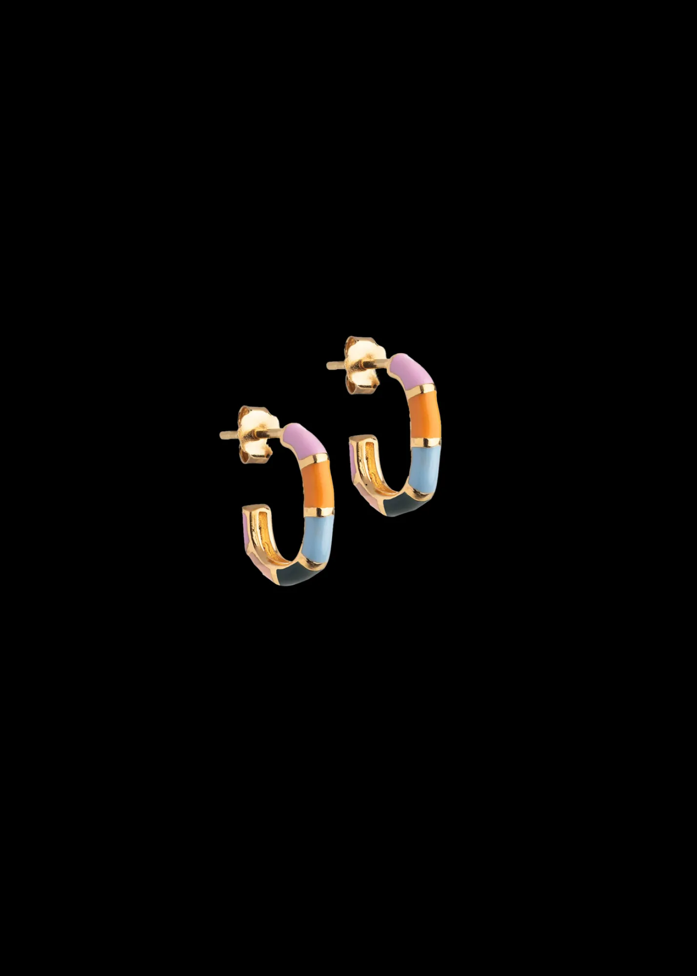 Enamel Oorbellen Laura*Vanilia Store