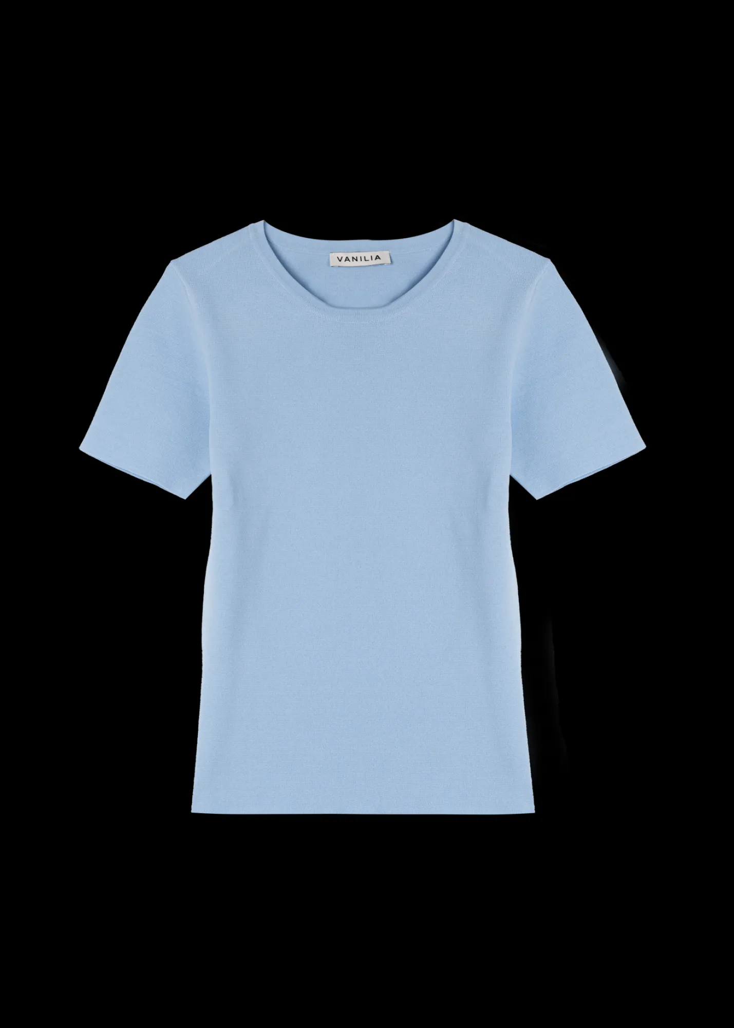 Gebreide Top Met Korte Mouw*Vanilia Store