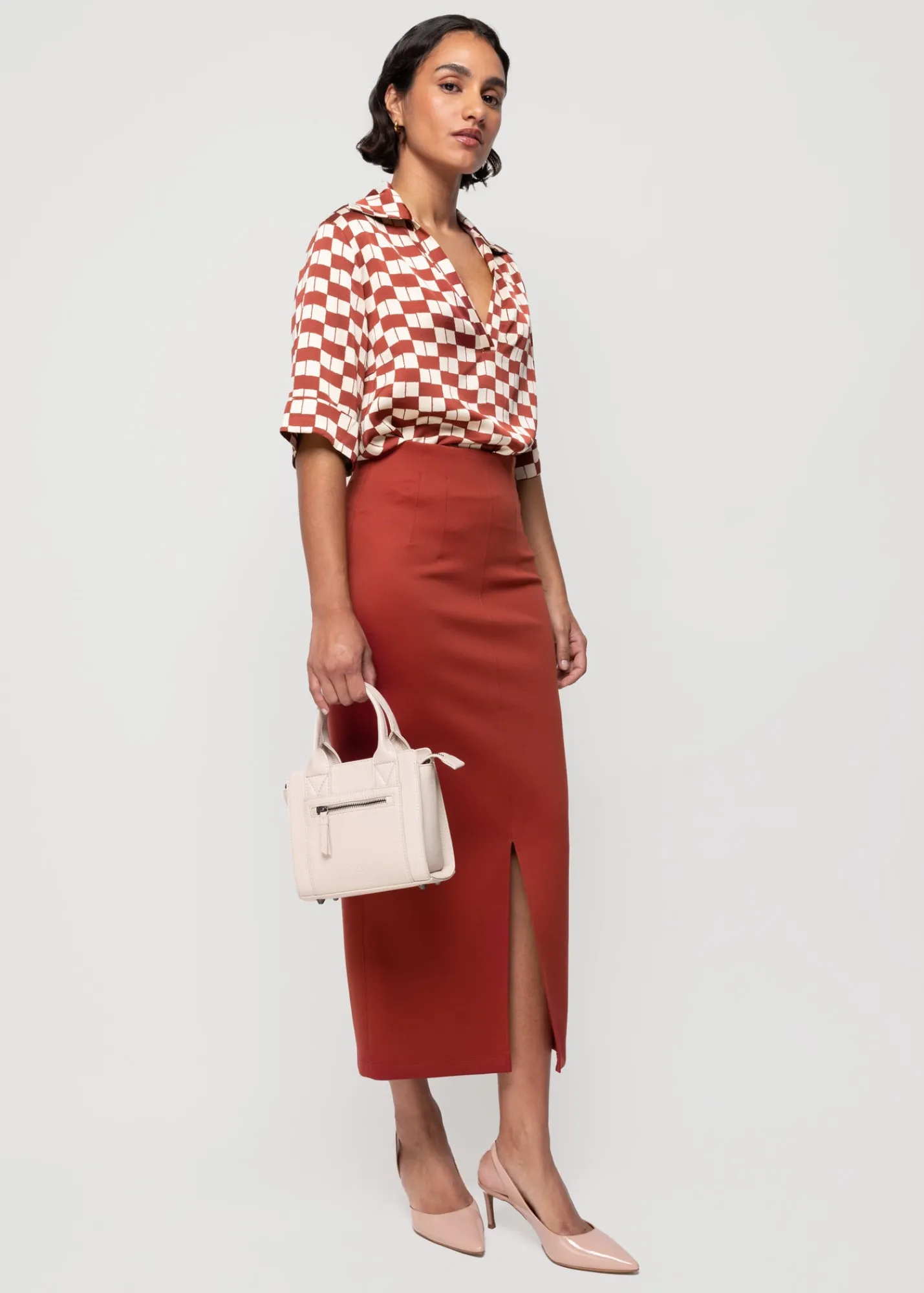 High Tech Midi Rok*Vanilia Shop