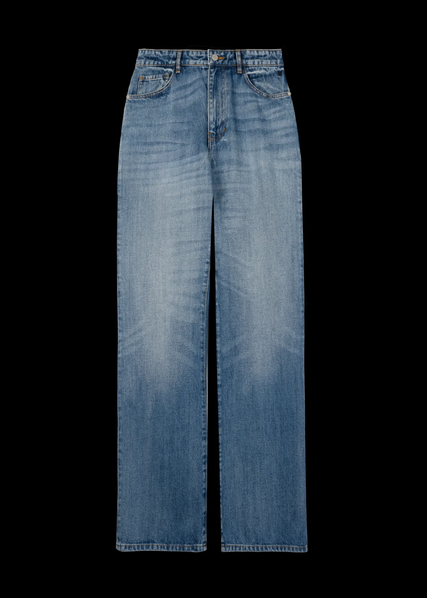 High Waist Jeans Straight Fit*Vanilia Online