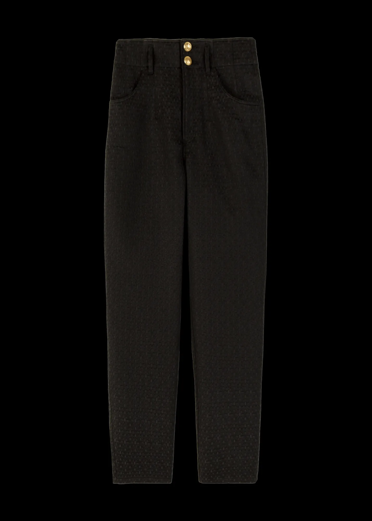 Jacquard Geweven Broek*Vanilia New