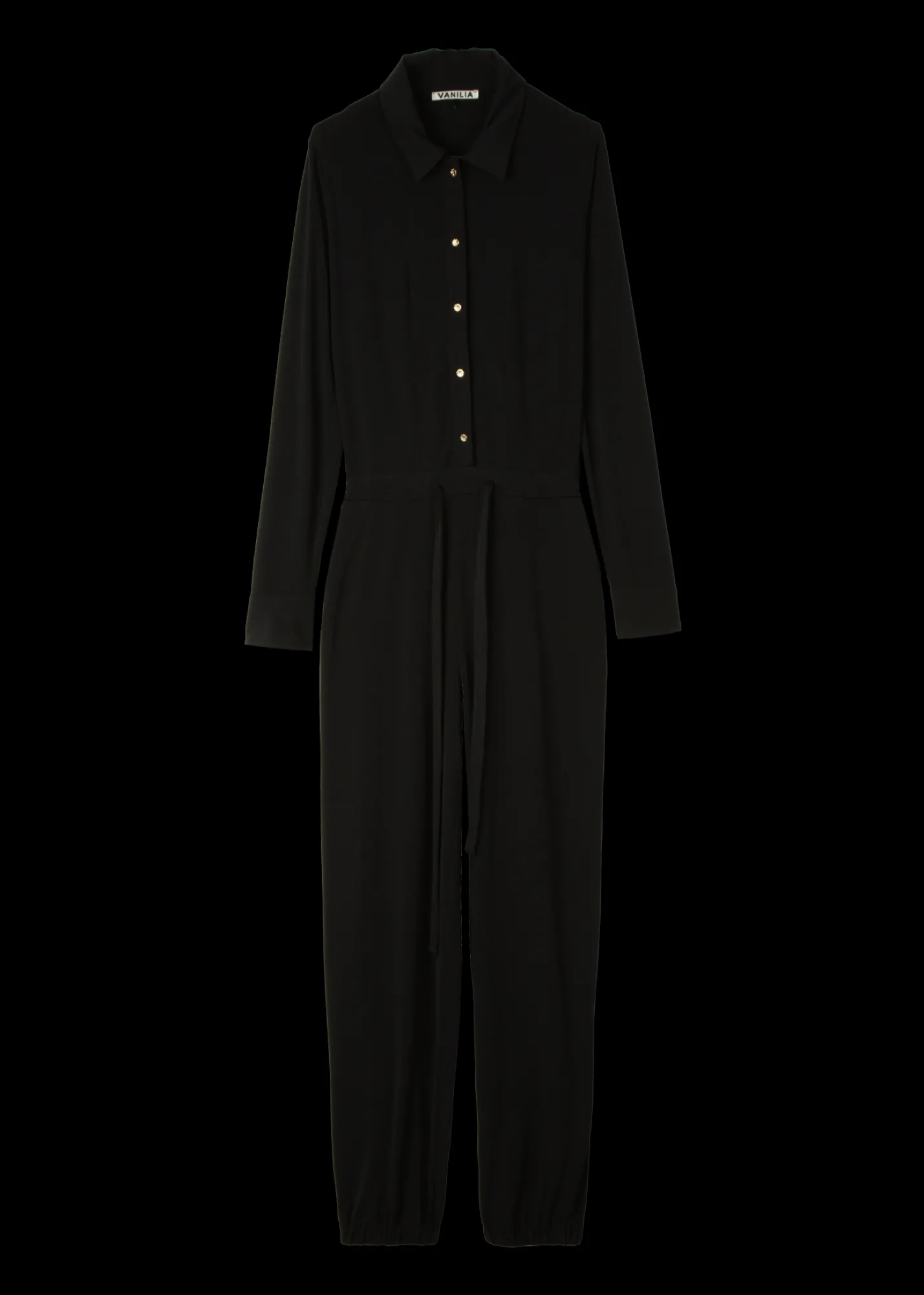 Jumpsuit Met Gouden Knopen*Vanilia Flash Sale