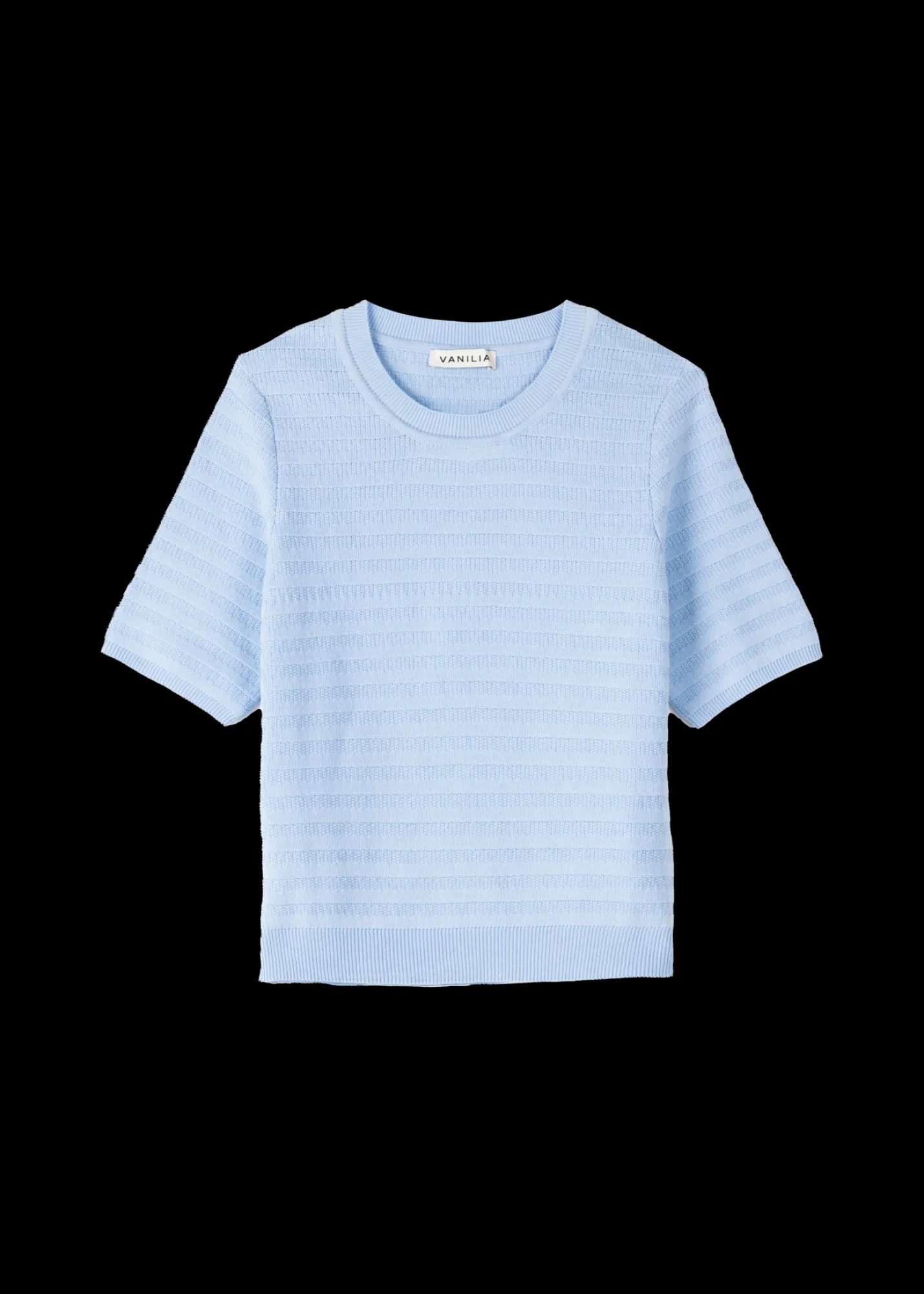 Katoen Gebreide Top*Vanilia Cheap