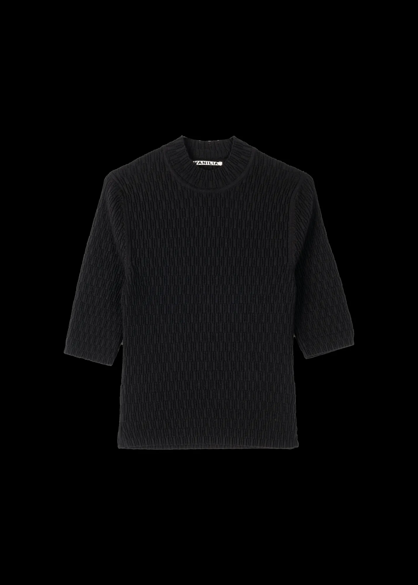 Katoen Gebreide Top*Vanilia Best Sale