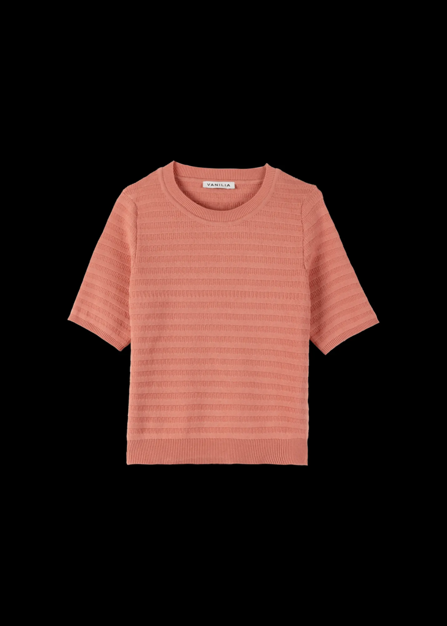 Katoen Gebreide Top*Vanilia Fashion
