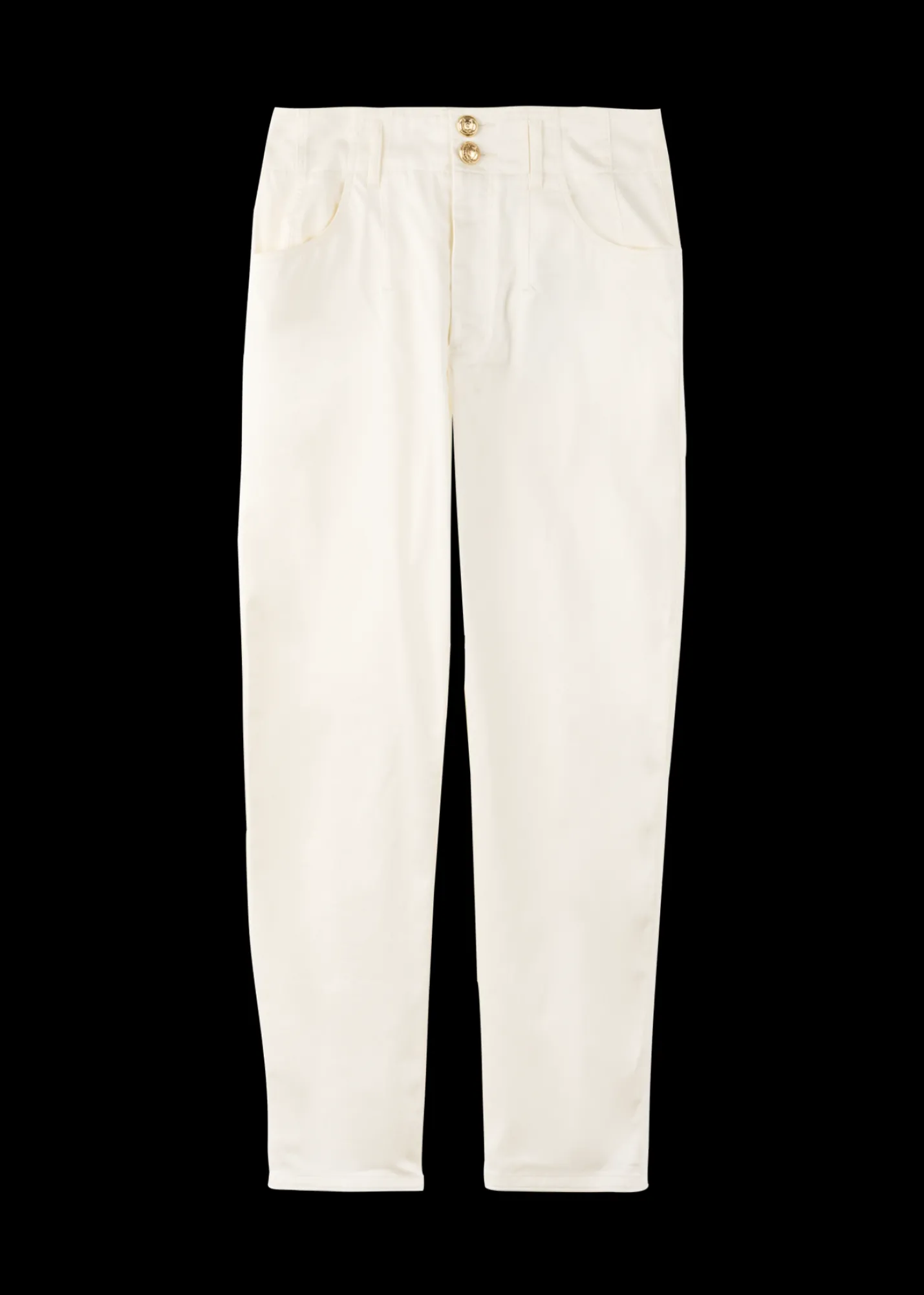 Katoenen Broek Tapered Fit*Vanilia Shop