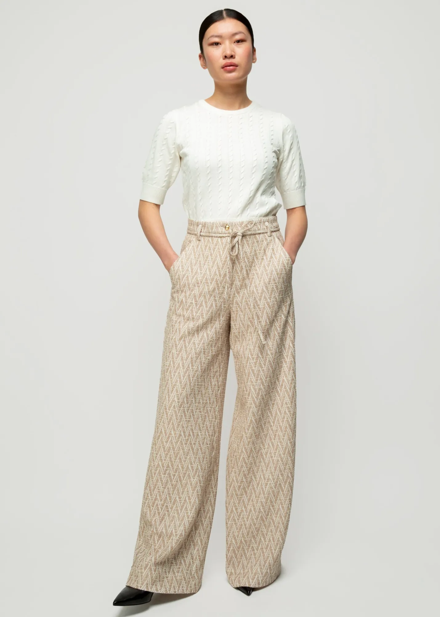 Katoenen Kabeltop*Vanilia Cheap