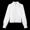 Katoenen Ripple Blouse*Vanilia Hot