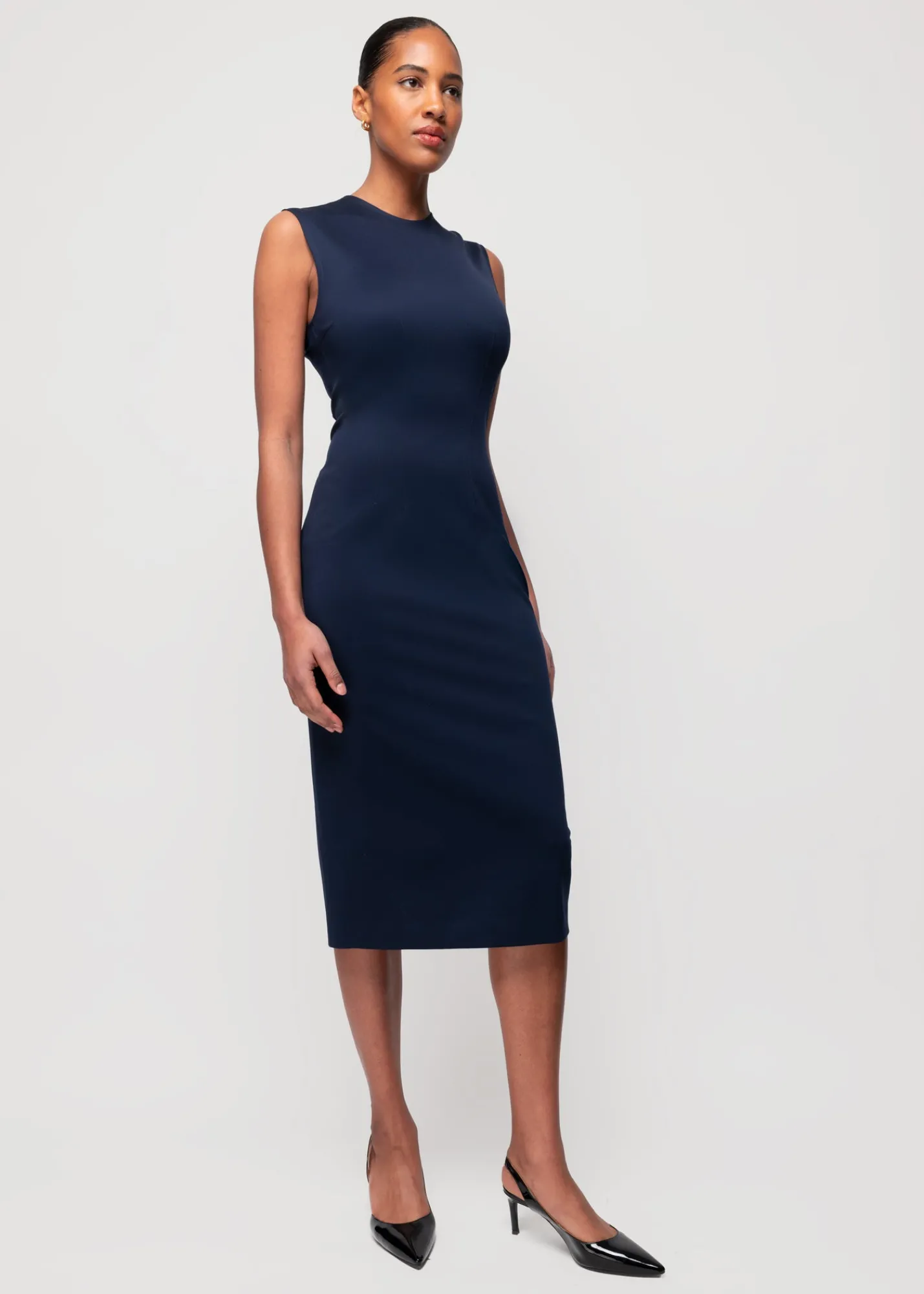 Punto Midi Jurk*Vanilia Fashion