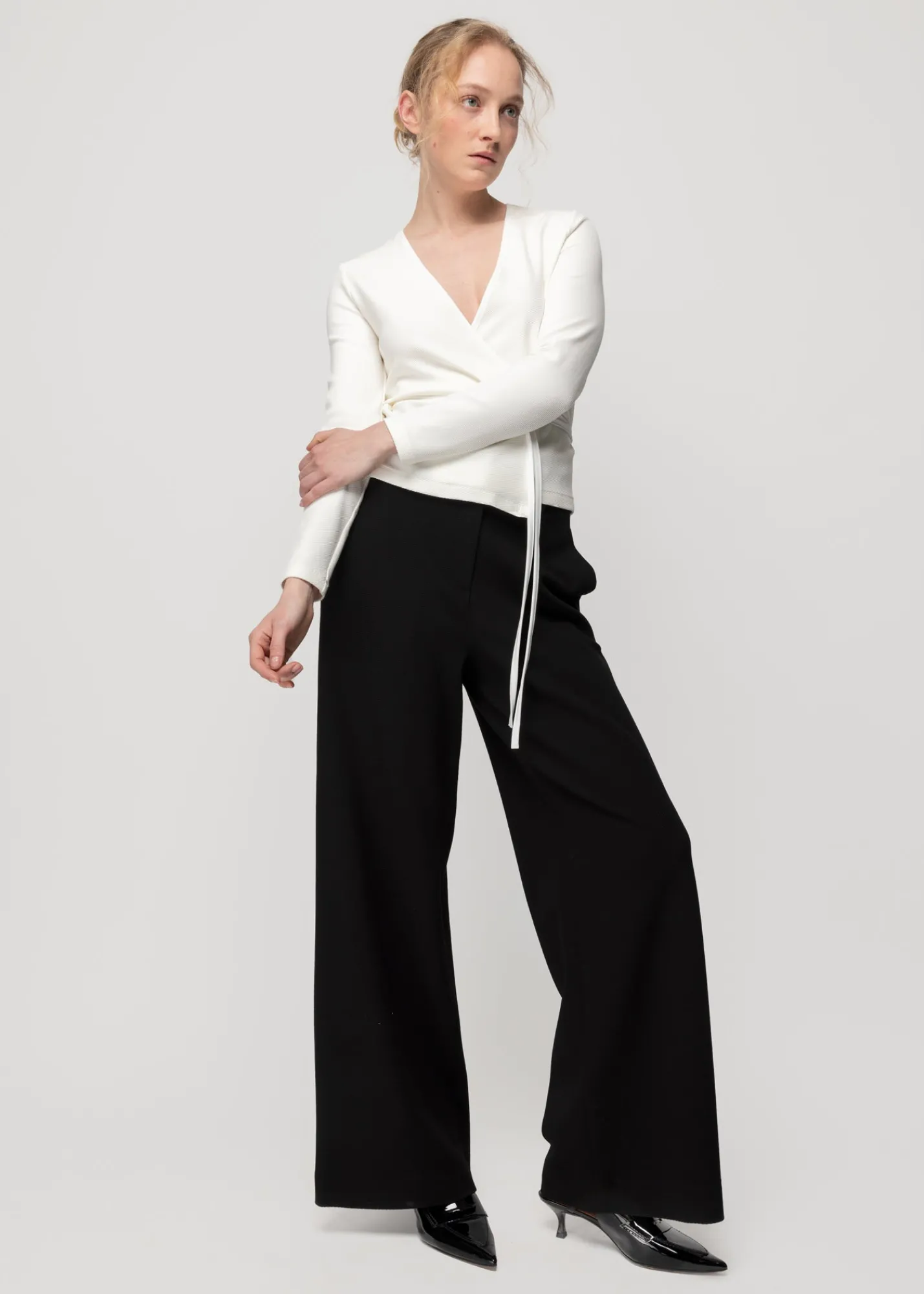 Rib Broek Met Rechte Pijp*Vanilia Cheap