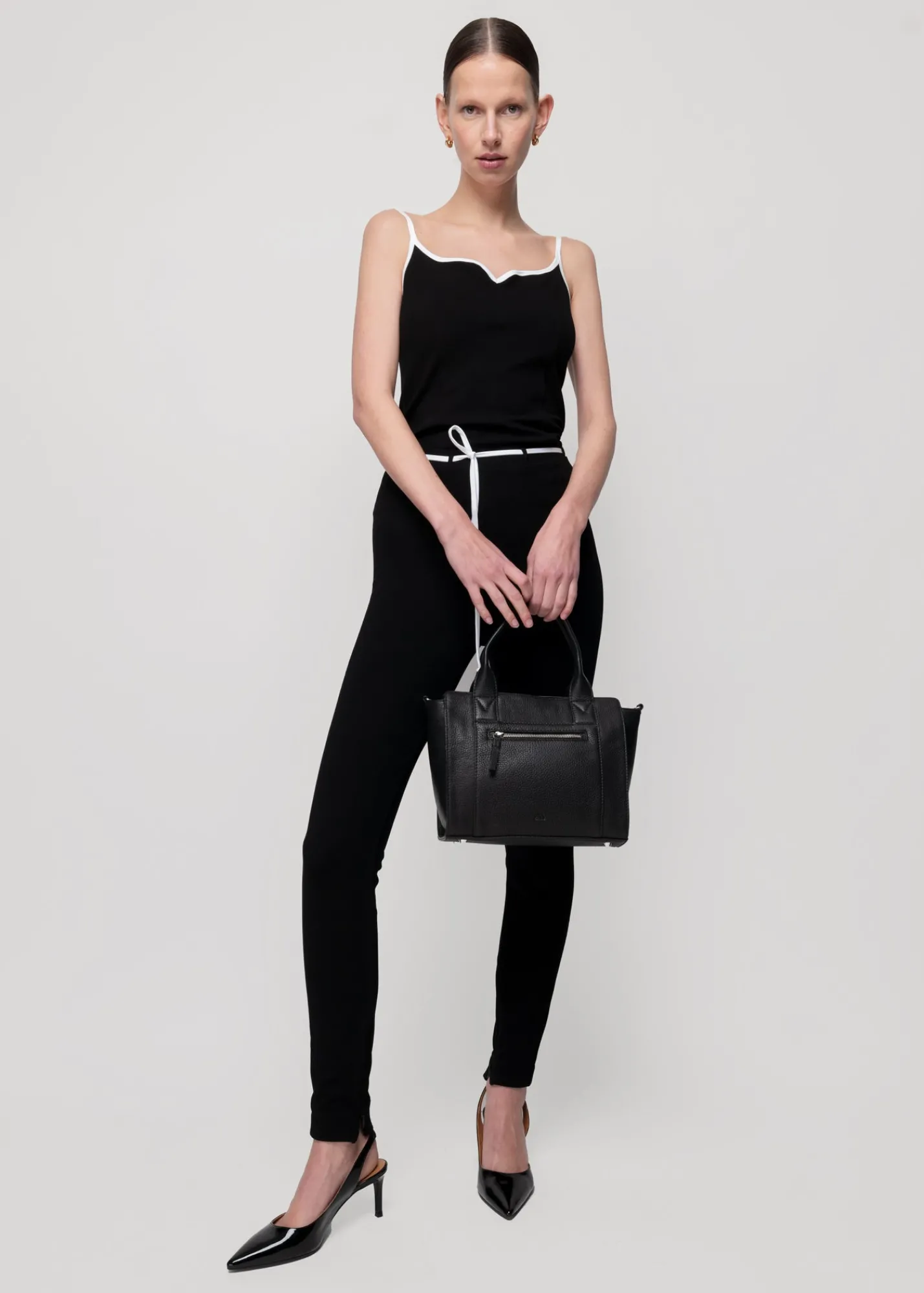 Rib Top Met Hartvormige Hals*Vanilia Cheap
