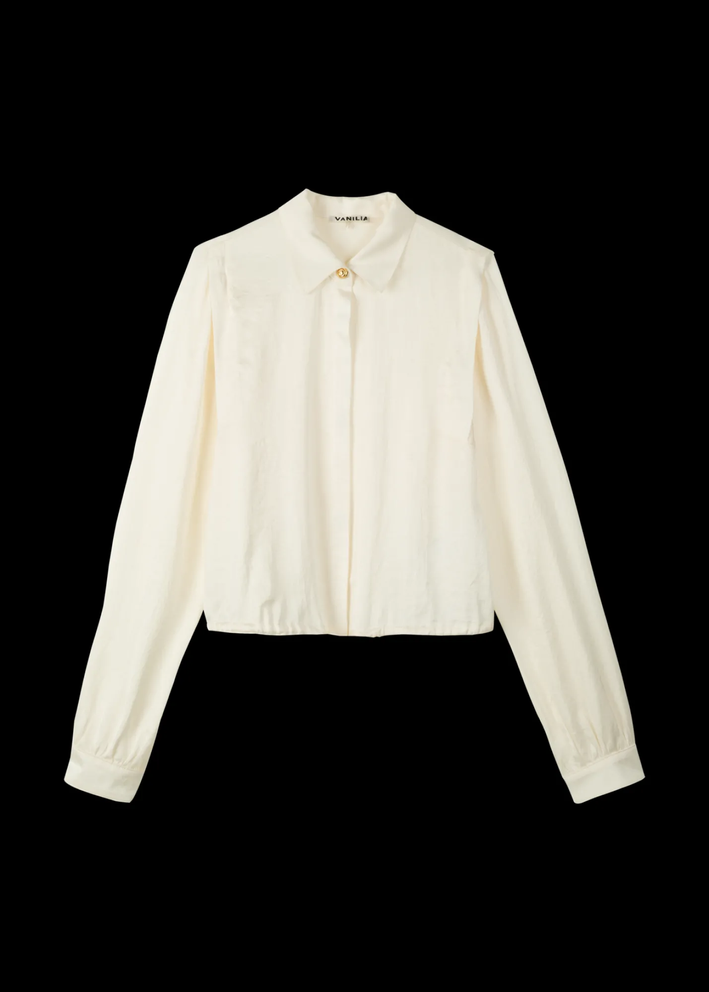 Satijnen Blouse*Vanilia Best Sale