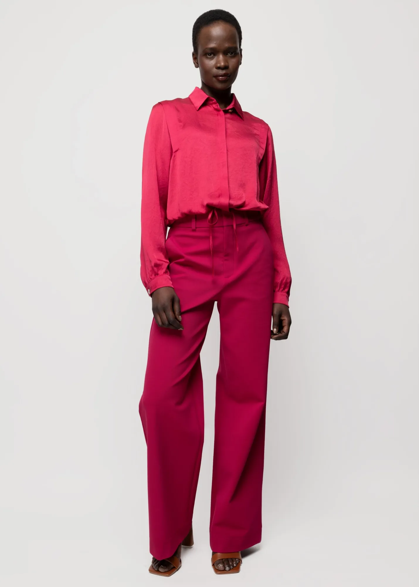 Satijnen Blouse*Vanilia Cheap