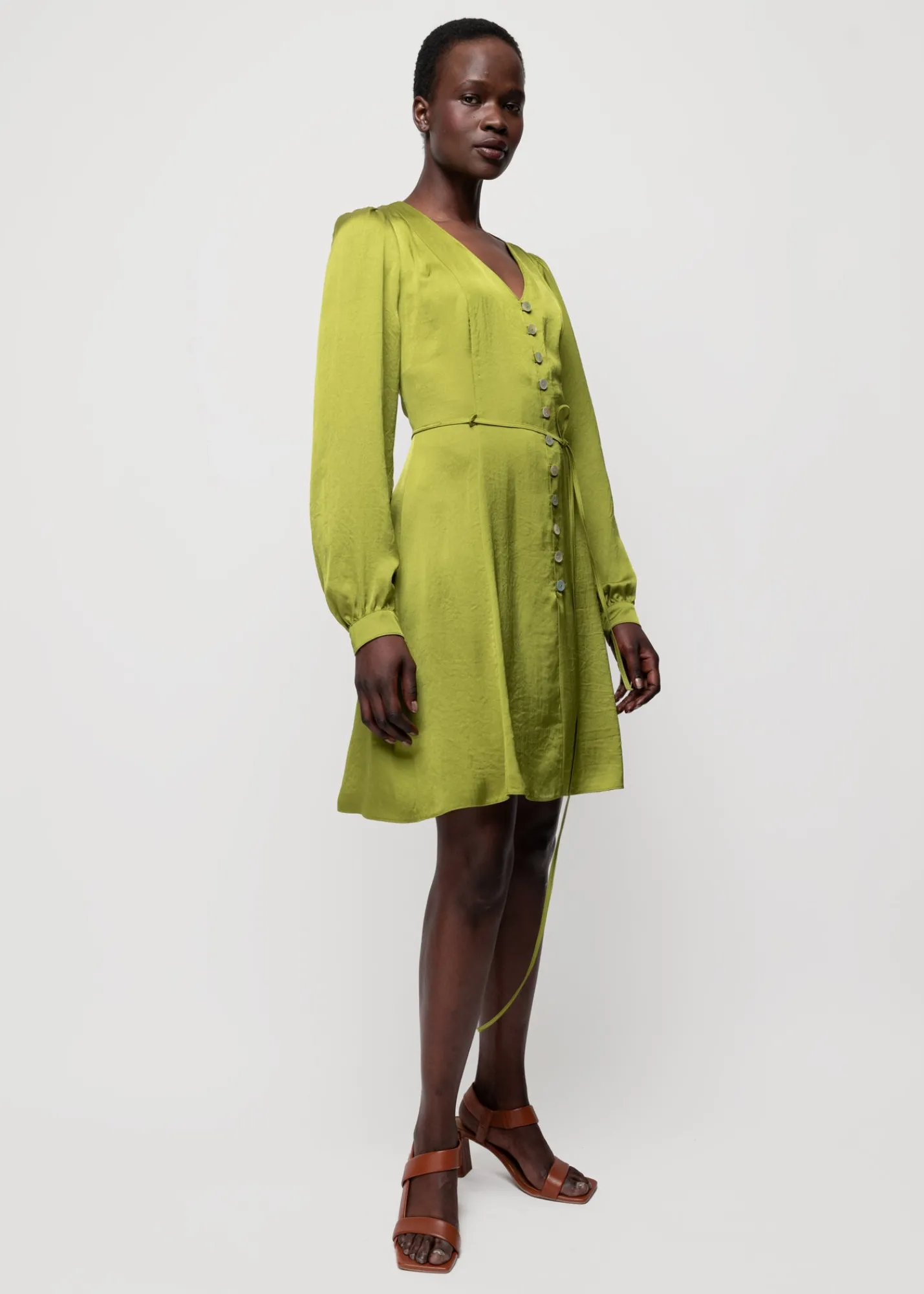 Satijnen Mini Jurk*Vanilia Store