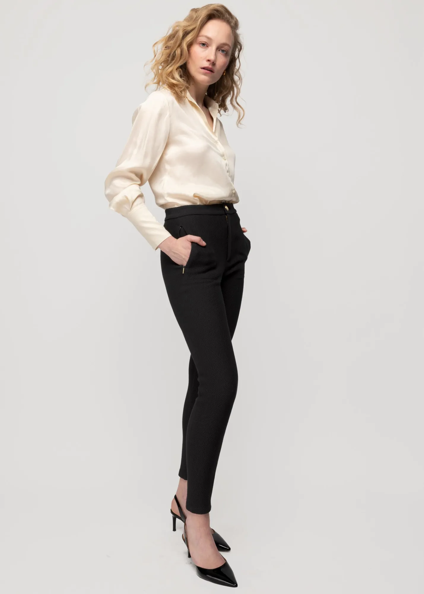 Struc Broek Skinny Fit*Vanilia Best