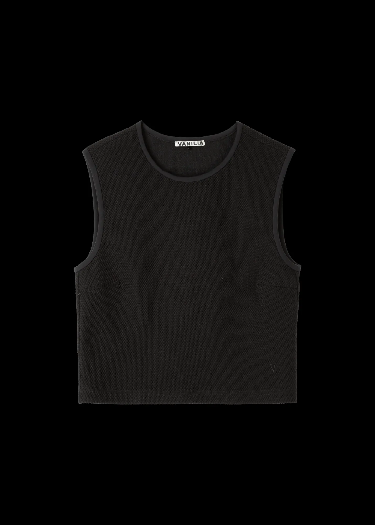 Struc Top Mouwloos*Vanilia Best