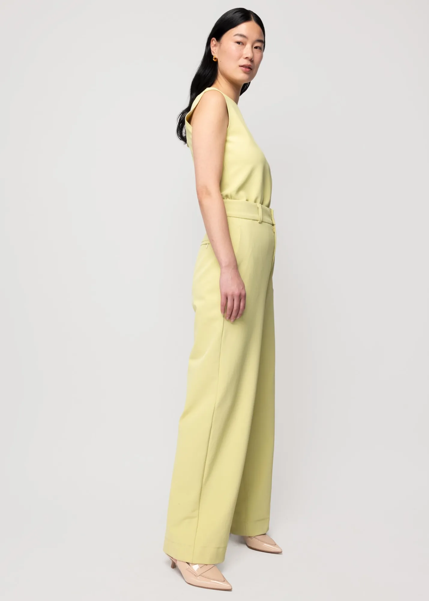 Tailored Twill Broek*Vanilia Outlet