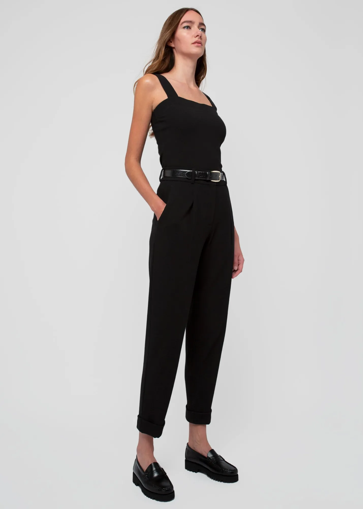 Top Met Vierkante Hals*Vanilia Online