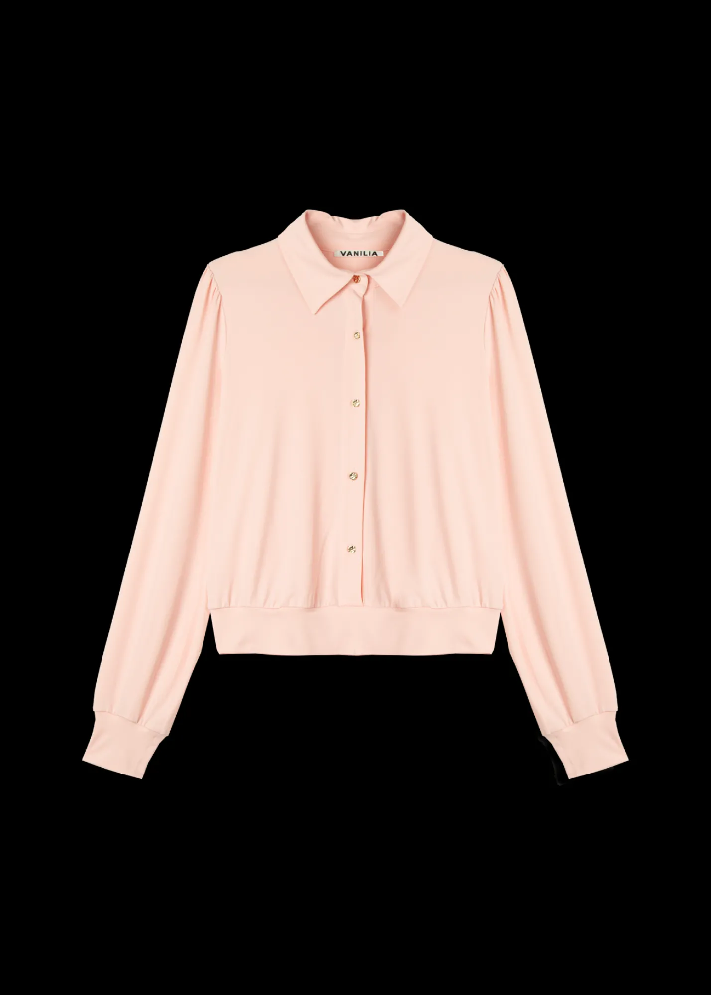 Tricot Blouse Met Luxe Knopen*Vanilia Online