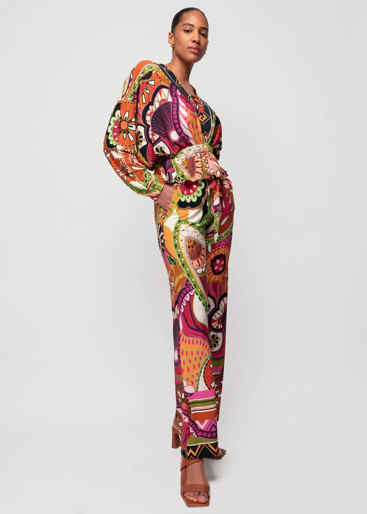 Tricot Broek Met Print*Vanilia Discount