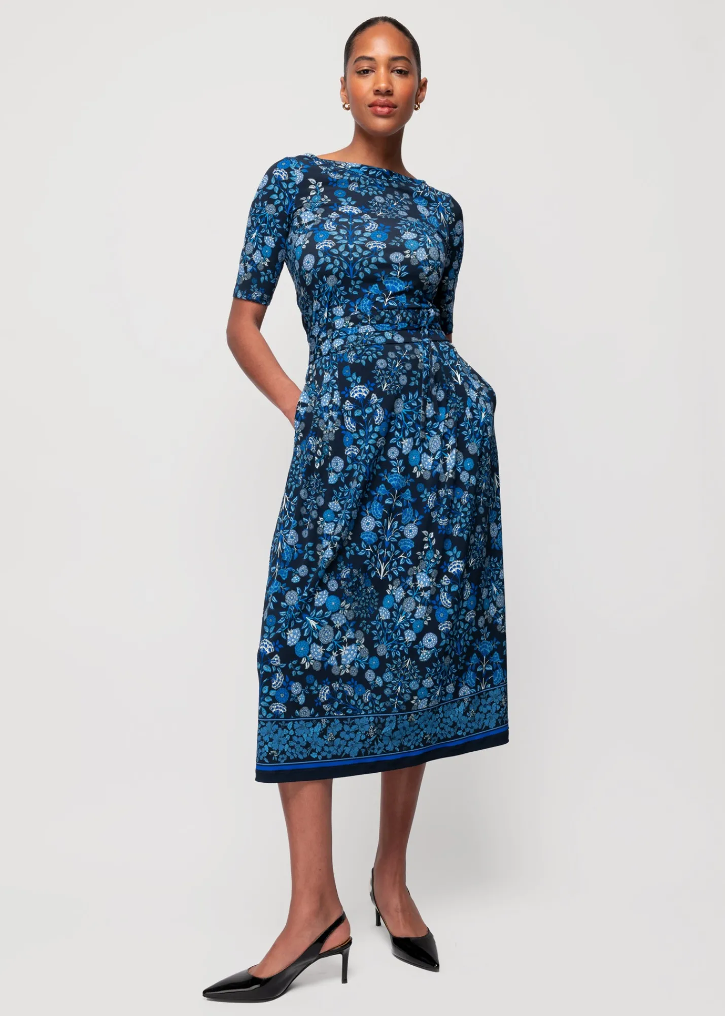 Tricot Rok Met Bloemen*Vanilia Online