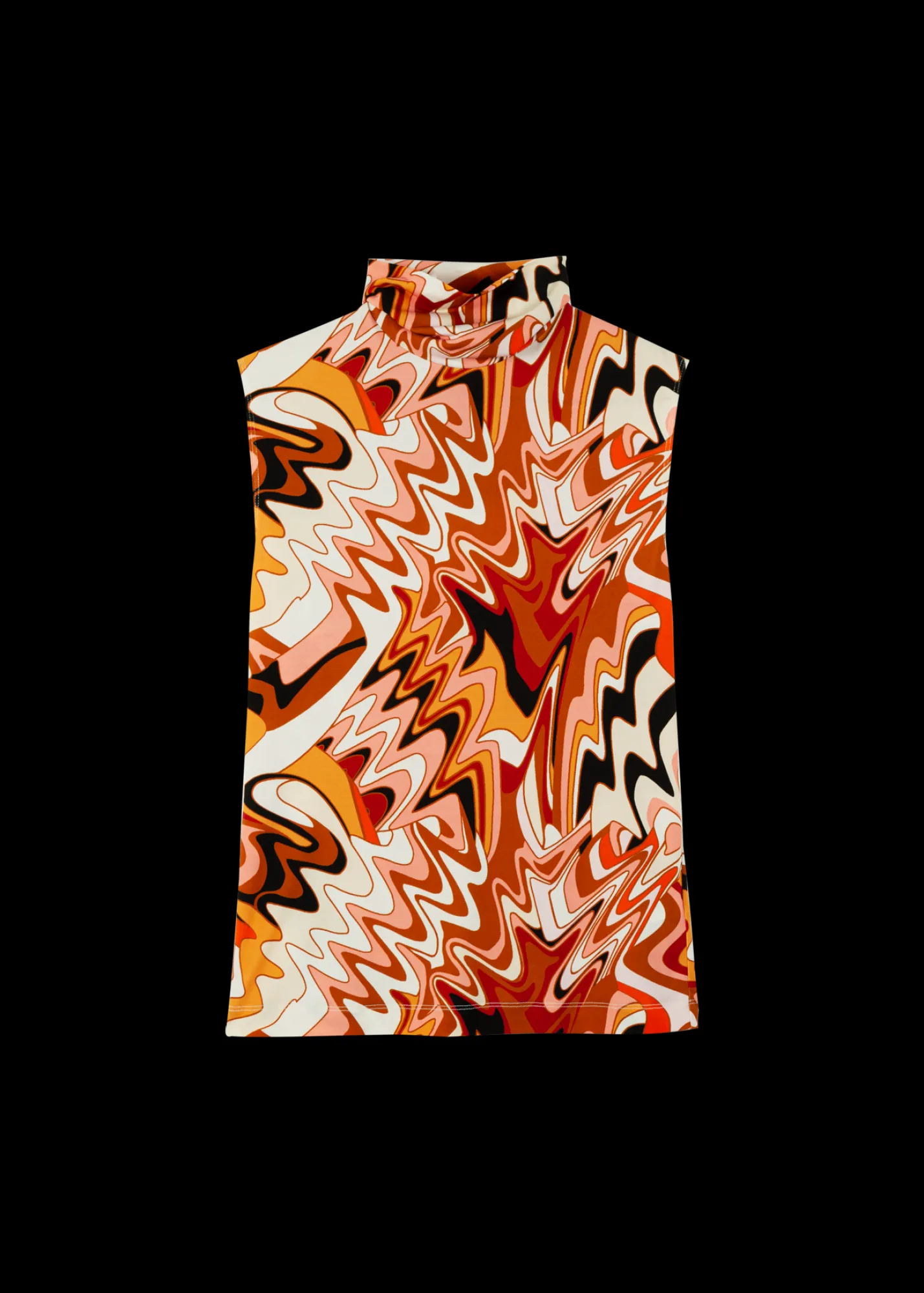 Tricot Swirl Top Met Col*Vanilia Cheap