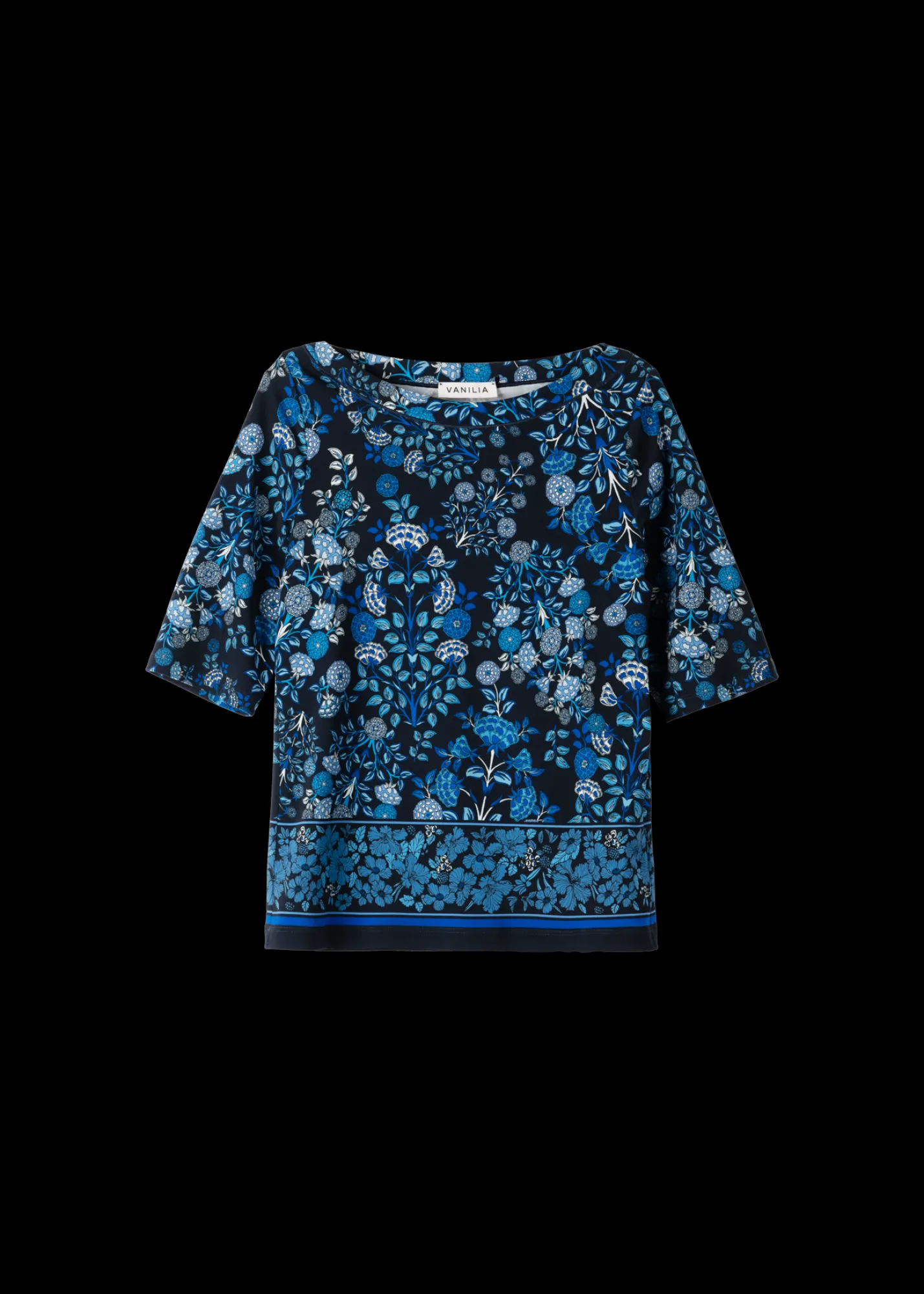 Tricot Top Met Bloemen*Vanilia Cheap