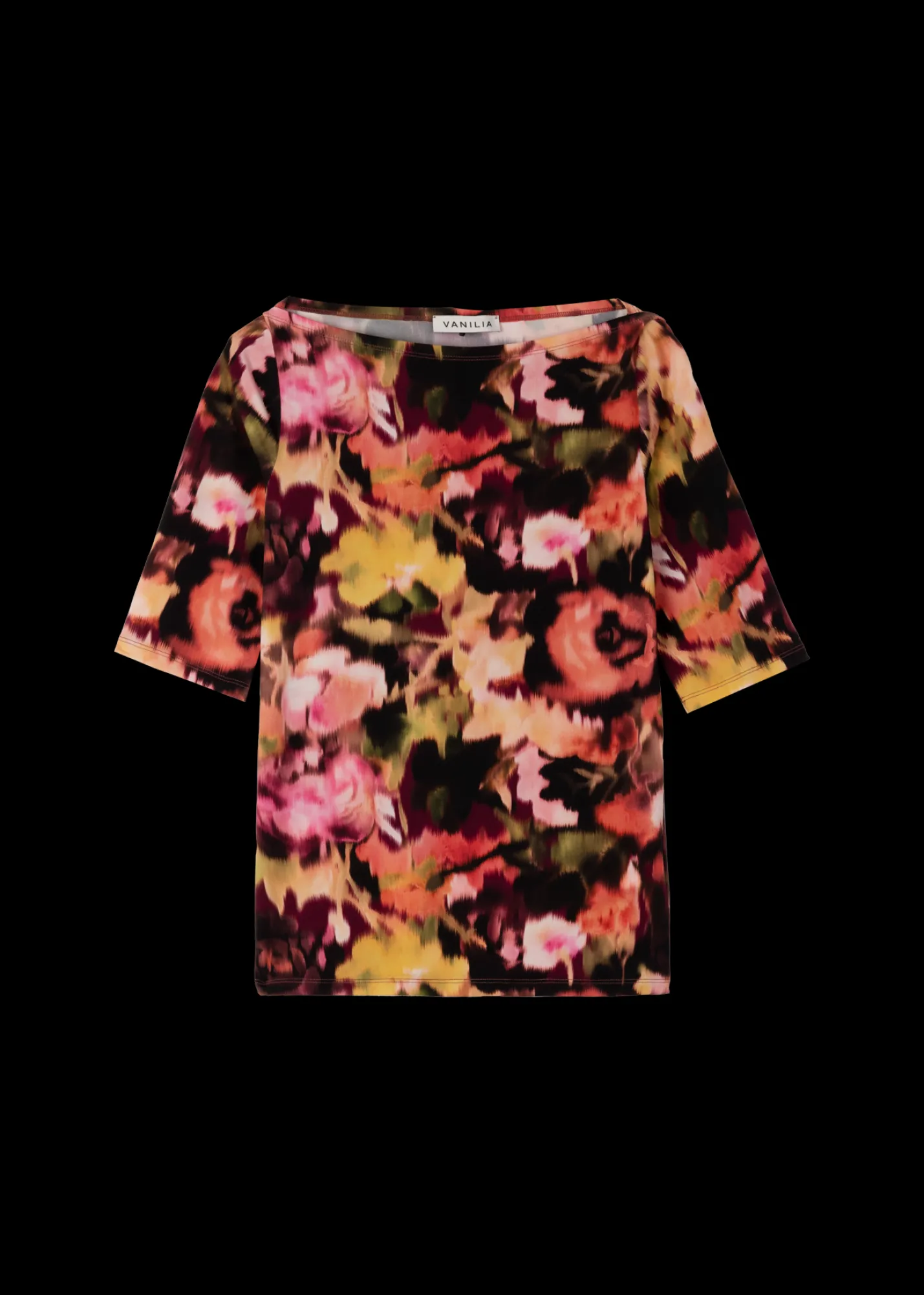 Tricot Top Met Print*Vanilia Cheap