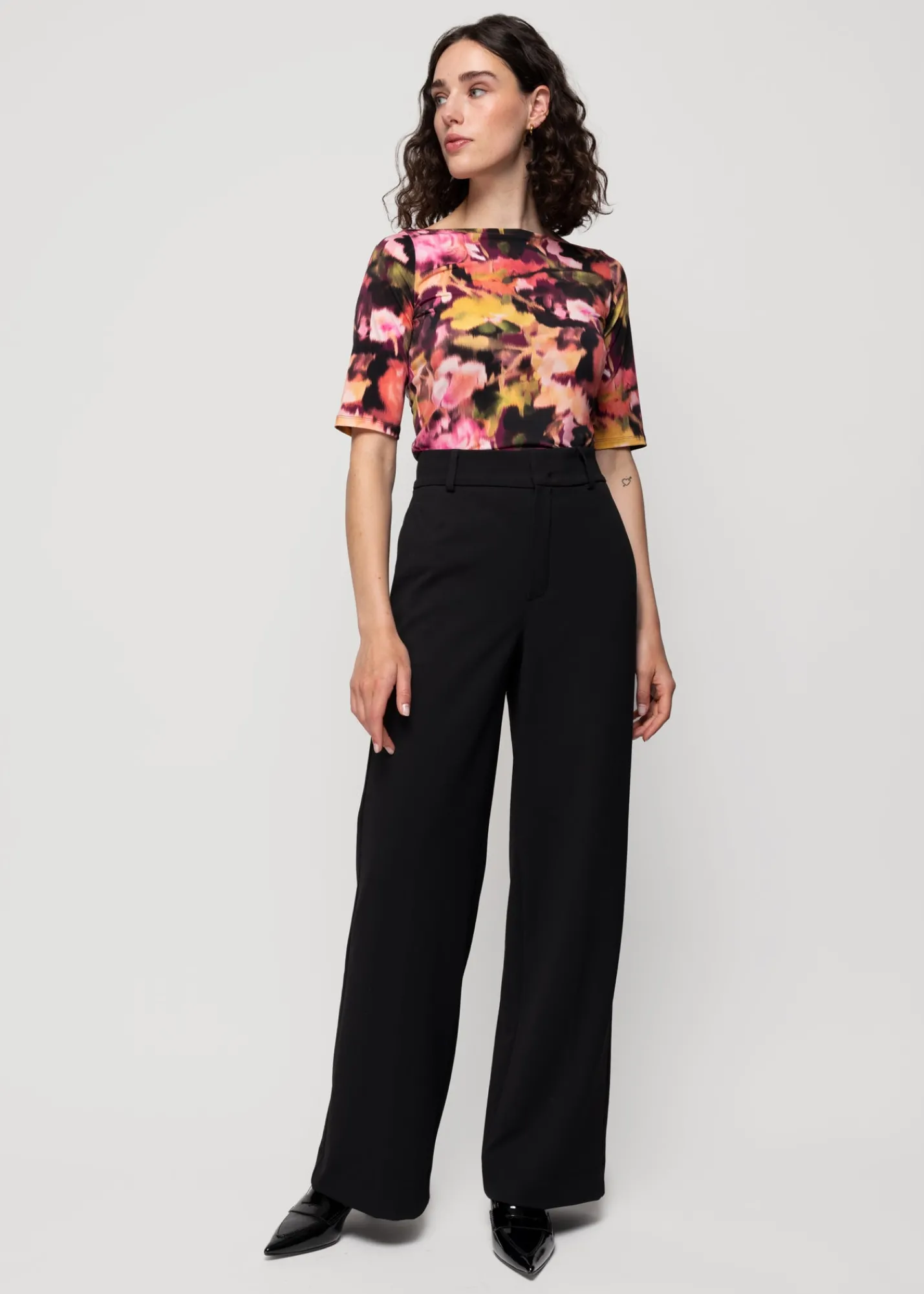 Tricot Top Met Print*Vanilia Cheap