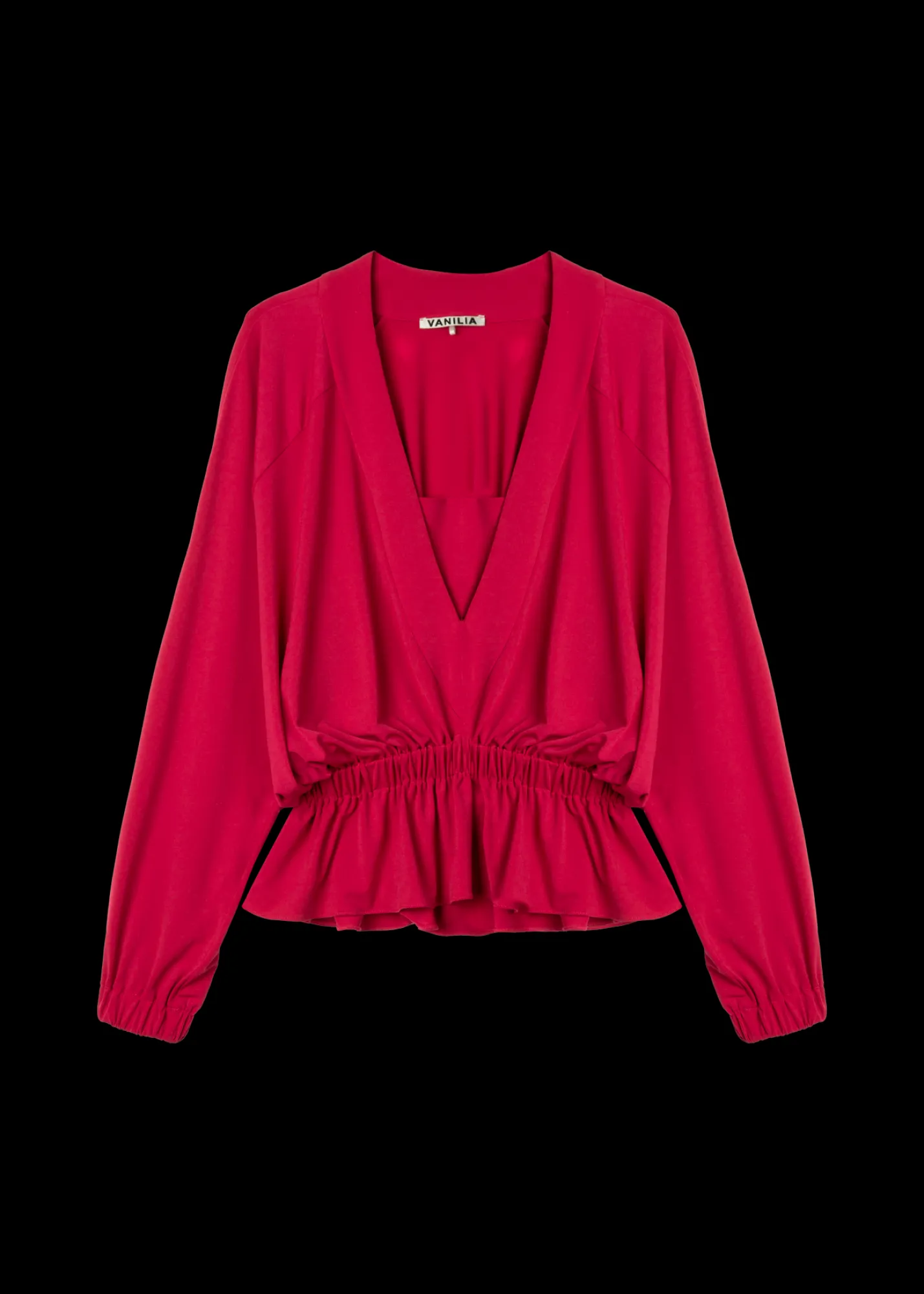 Tricot Top Met V-Hals*Vanilia Best