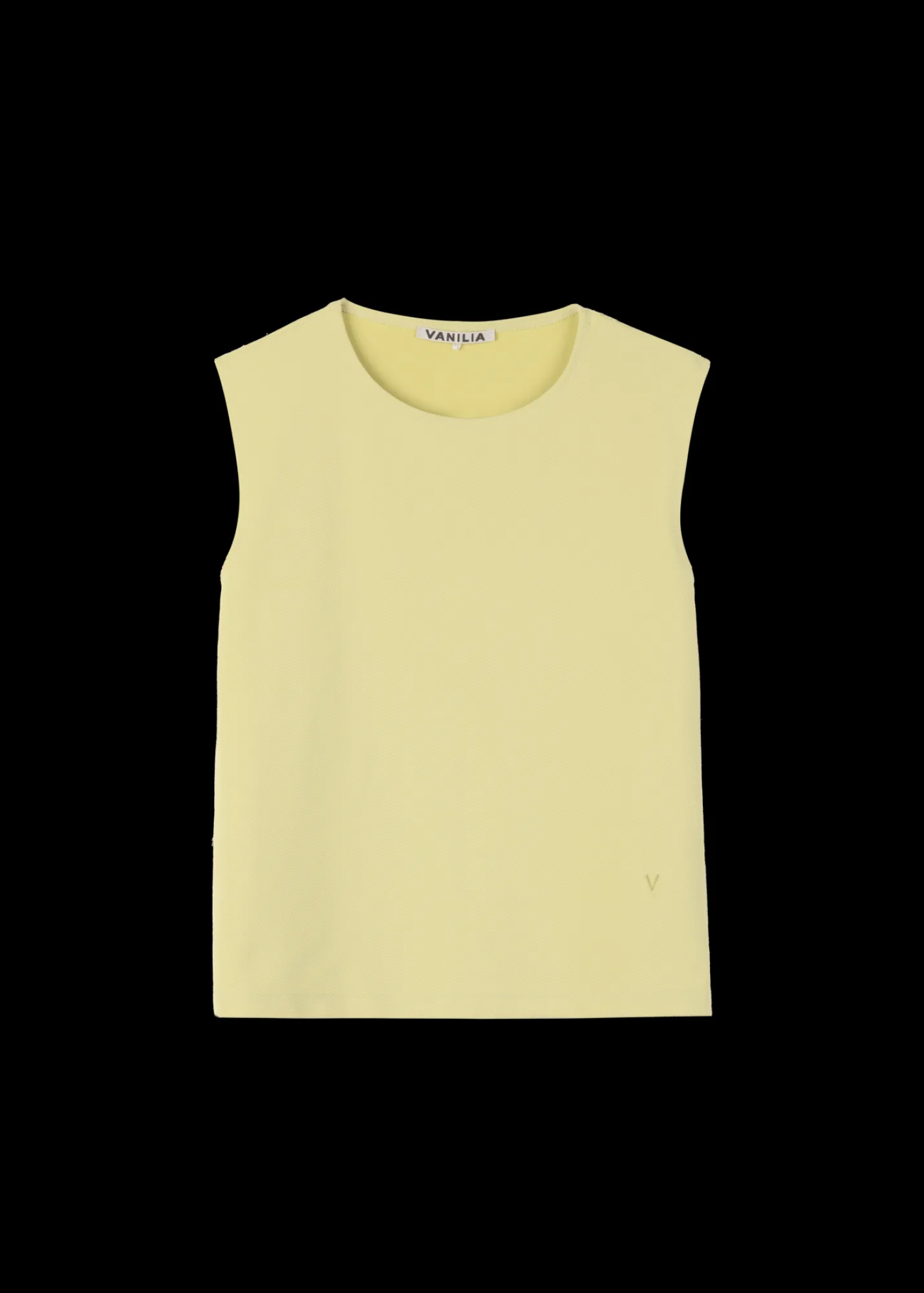Twill Mouwloze Top*Vanilia Flash Sale