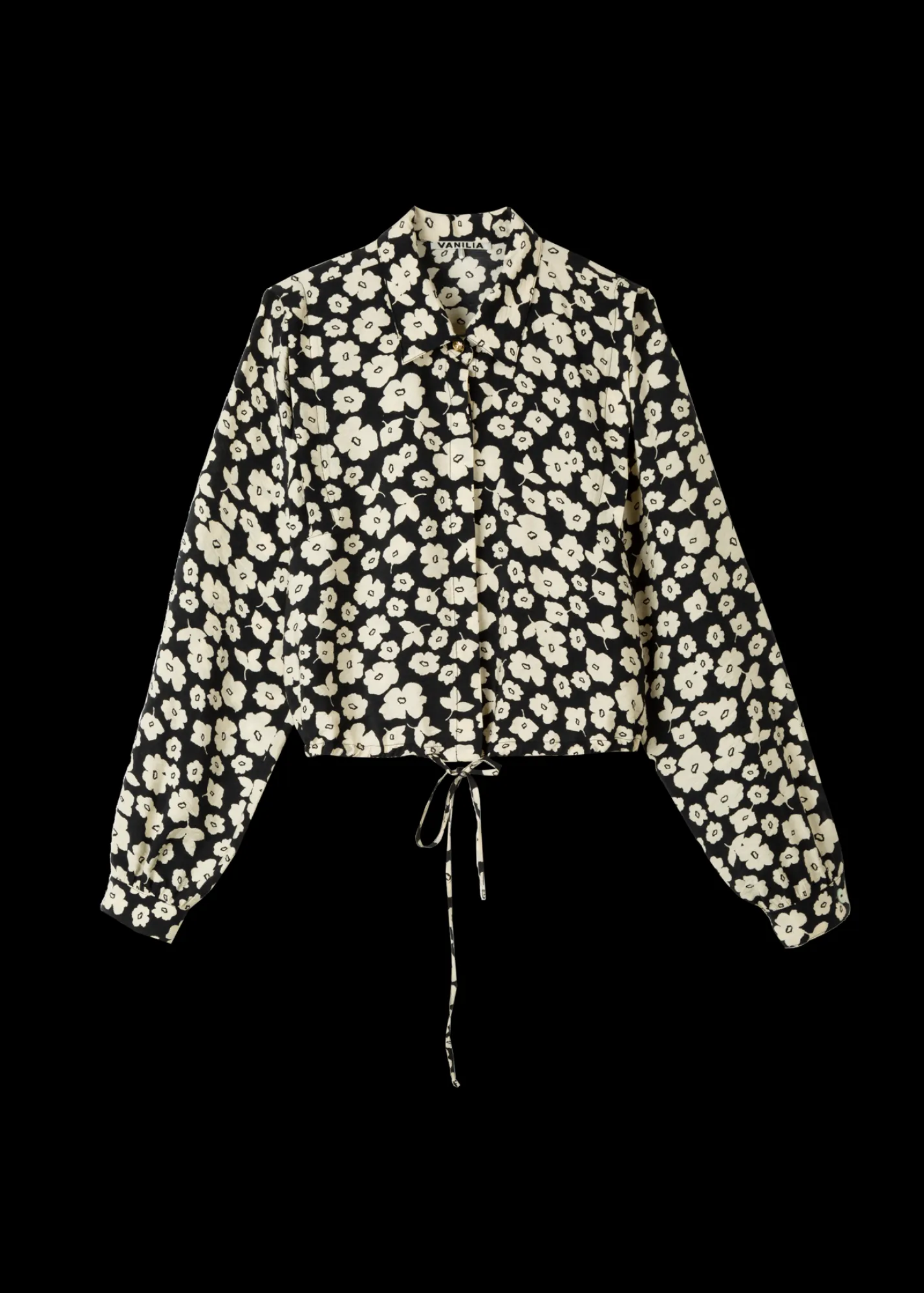 Viscose Blouse Met Bloemenprint*Vanilia Cheap