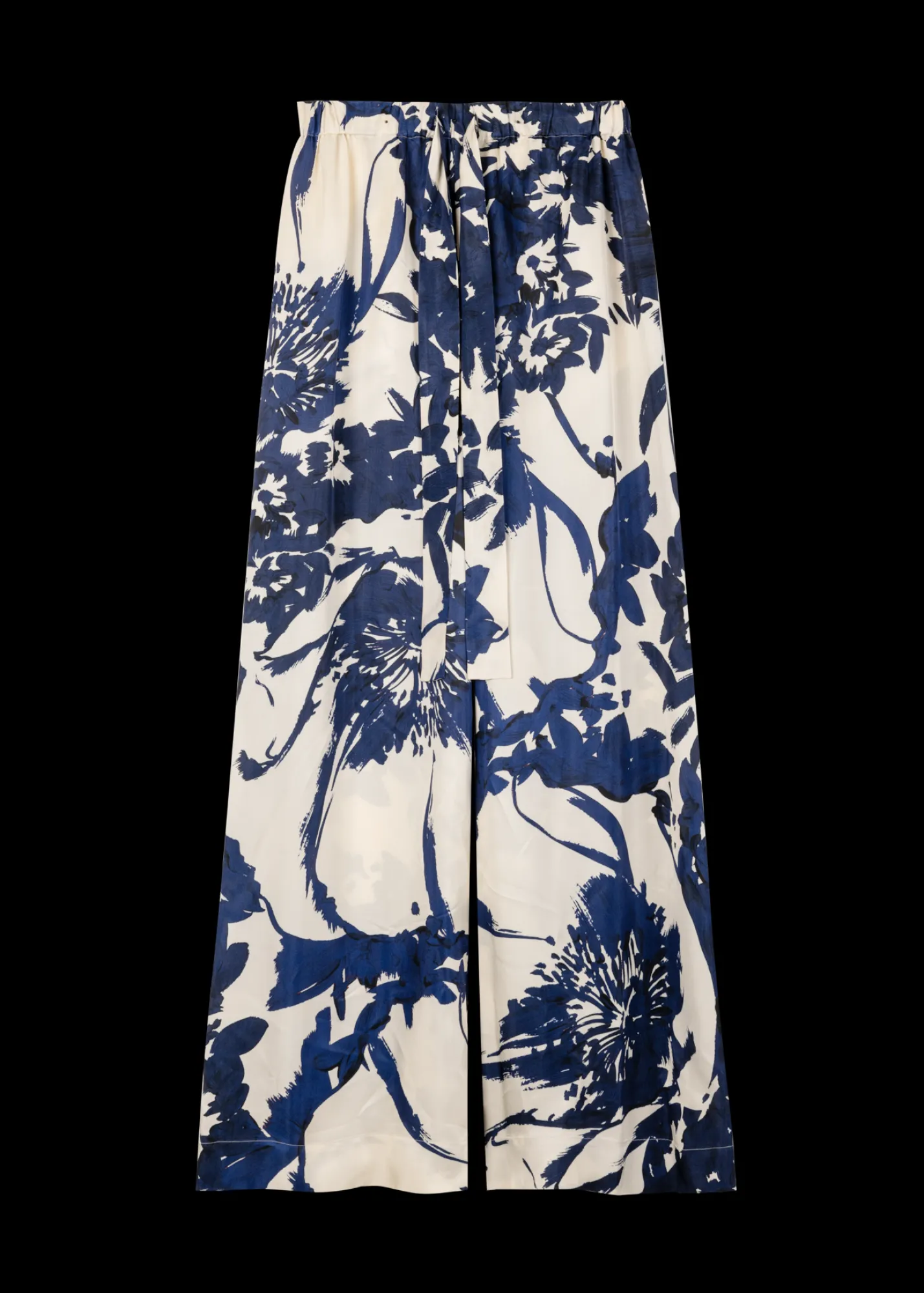 Viscose Broek Met Bloemen*Vanilia Cheap