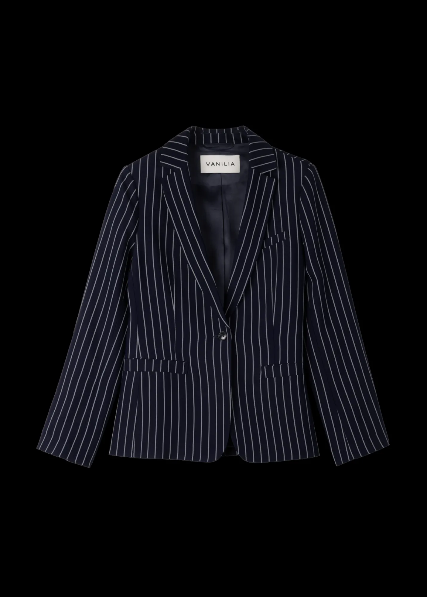 Viscose Colbert Pin Stripe*Vanilia Outlet