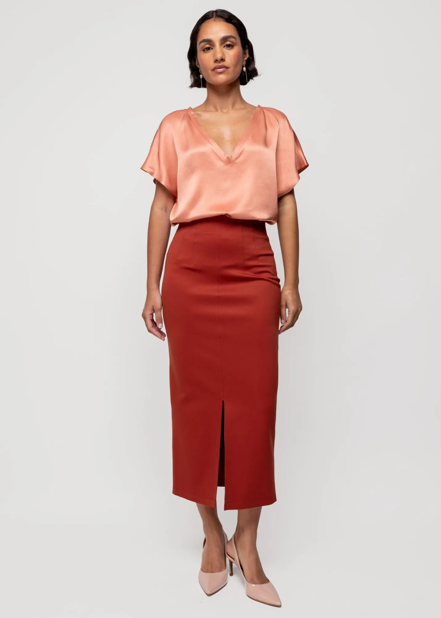 Viscose Crepe Top*Vanilia Cheap