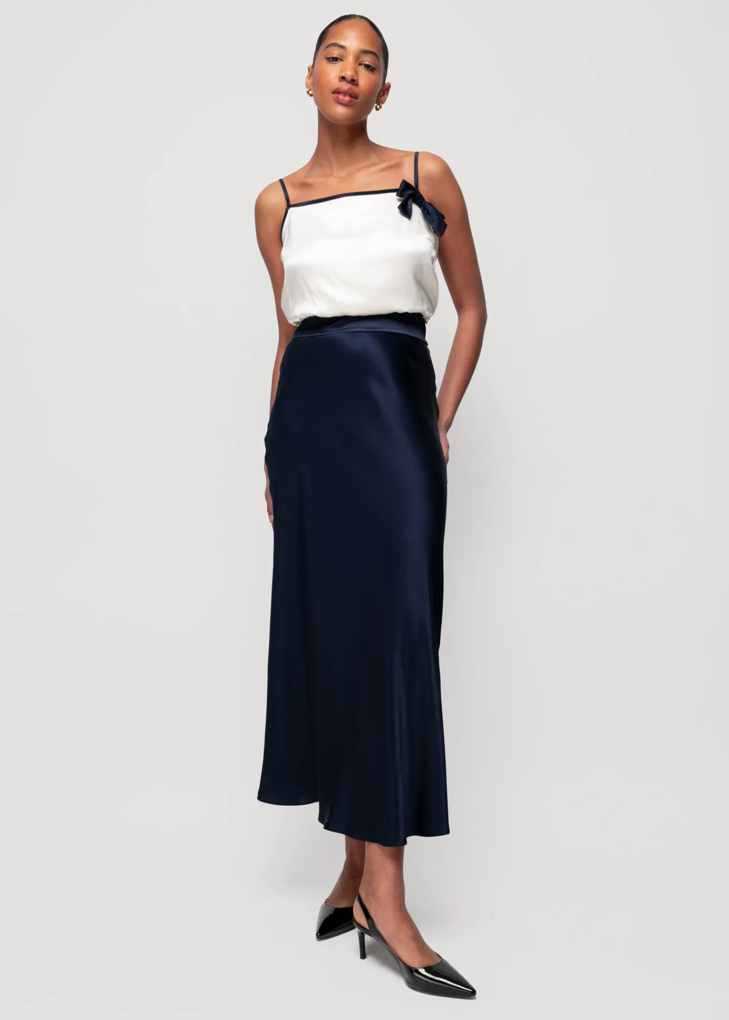 Viscose Top Met Strik*Vanilia Online