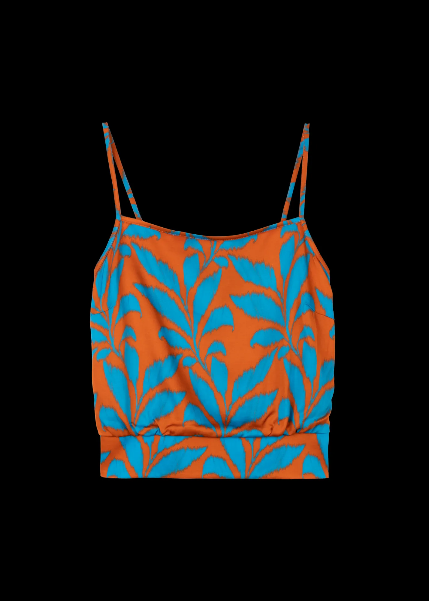Viscose Top Met Tropic Print*Vanilia Shop