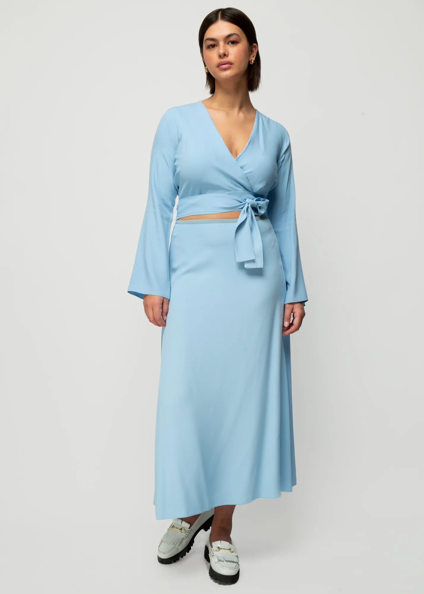 Viscose Wrap Top*Vanilia Fashion