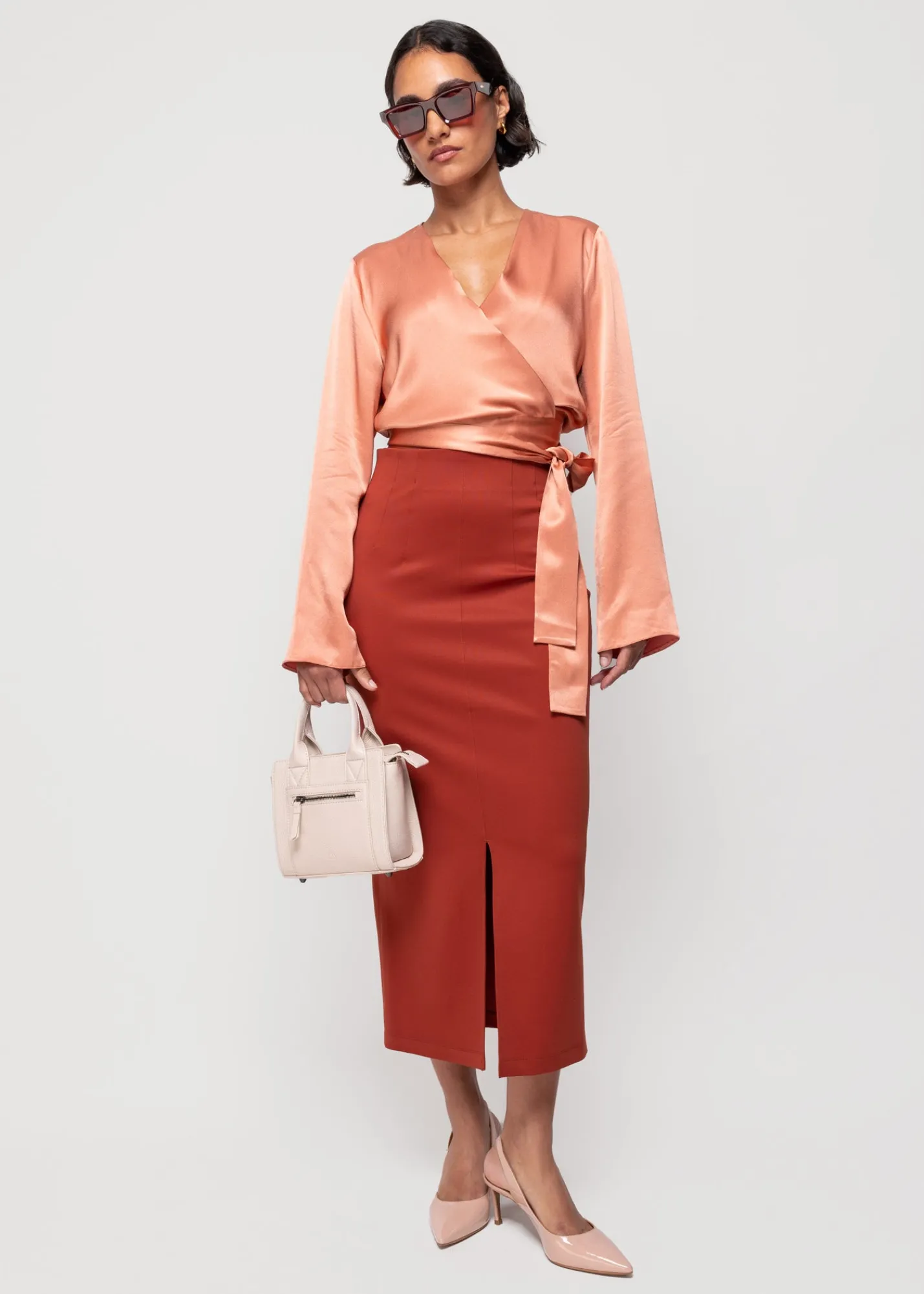 Viscose Wrap Top*Vanilia Best
