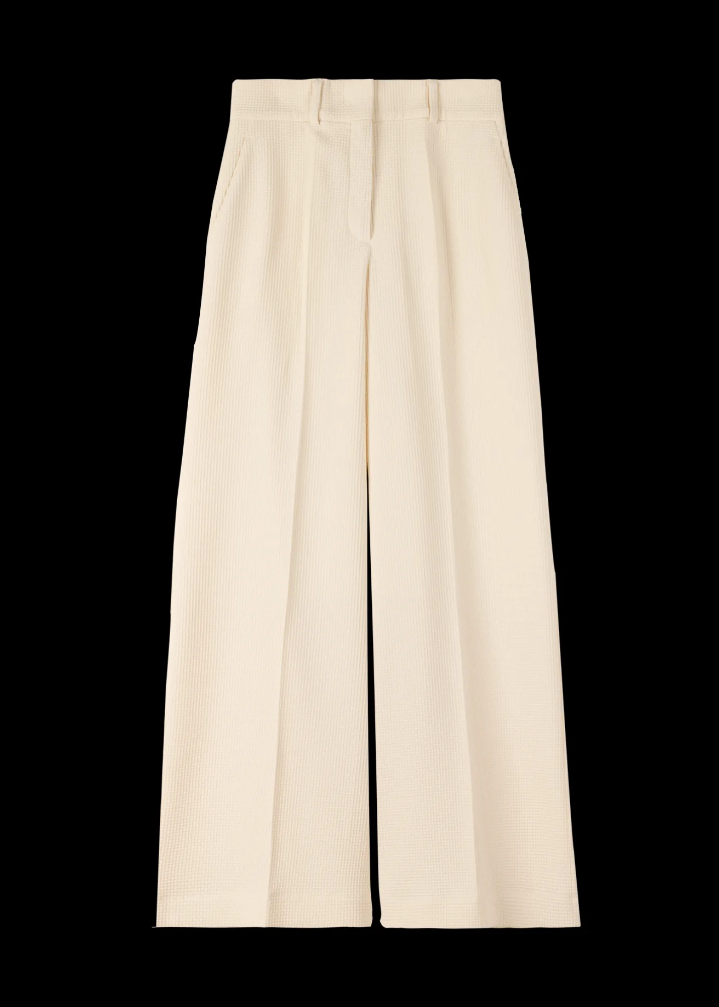 Wafel Structuur Pantalon*Vanilia Online