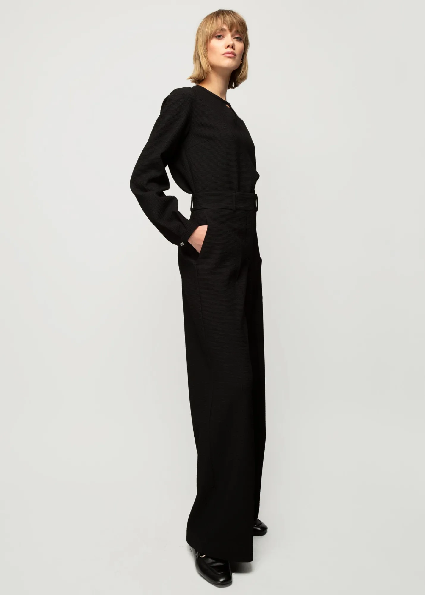 Wafel Structuur Pantalon*Vanilia Cheap